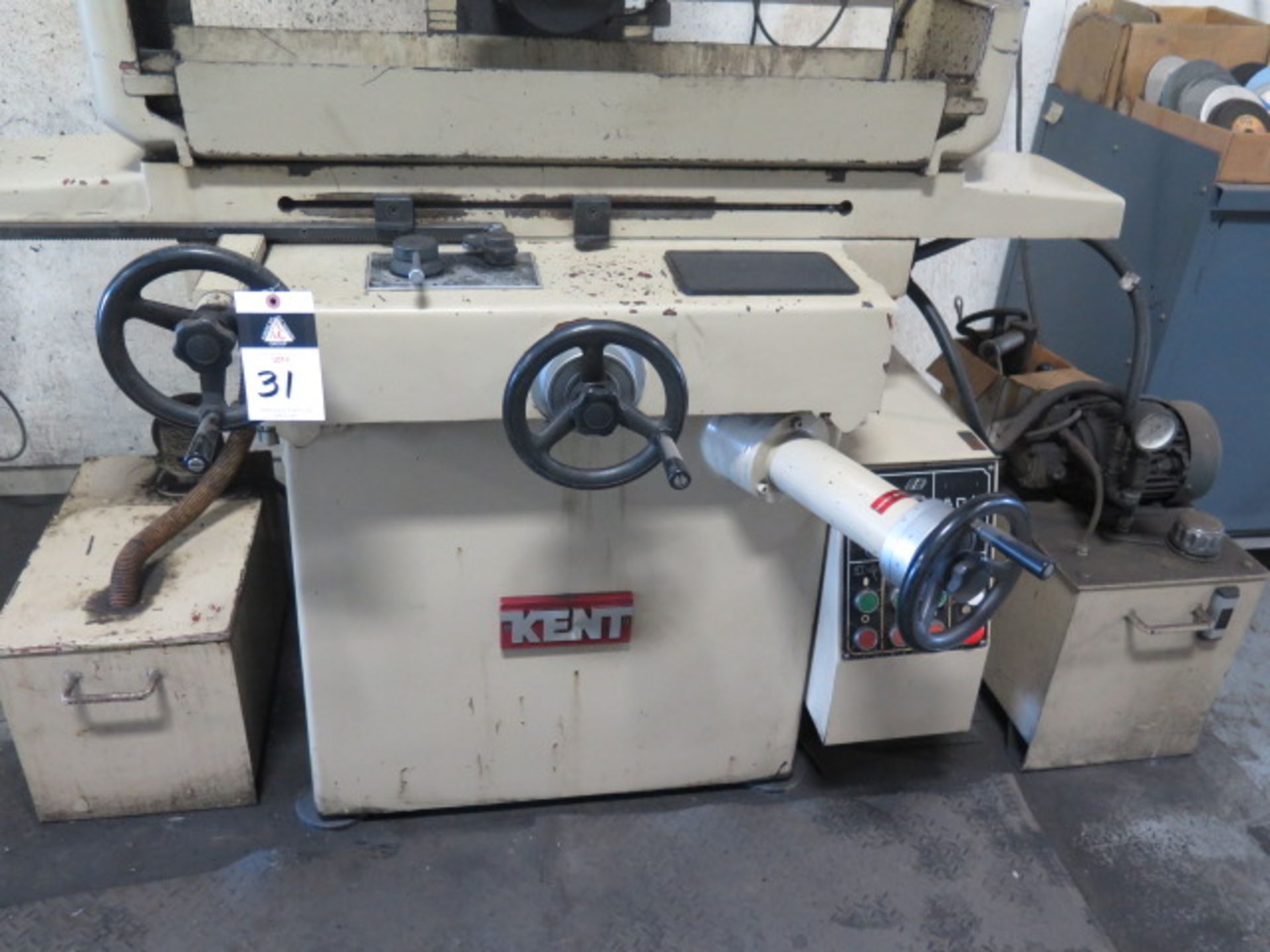 Kent KGS-250AH 8" x 20" Automatic Hyd Surface Grinder s/n 95060111 w/ Electromagnetic, SOLD AS IS - Image 5 of 12