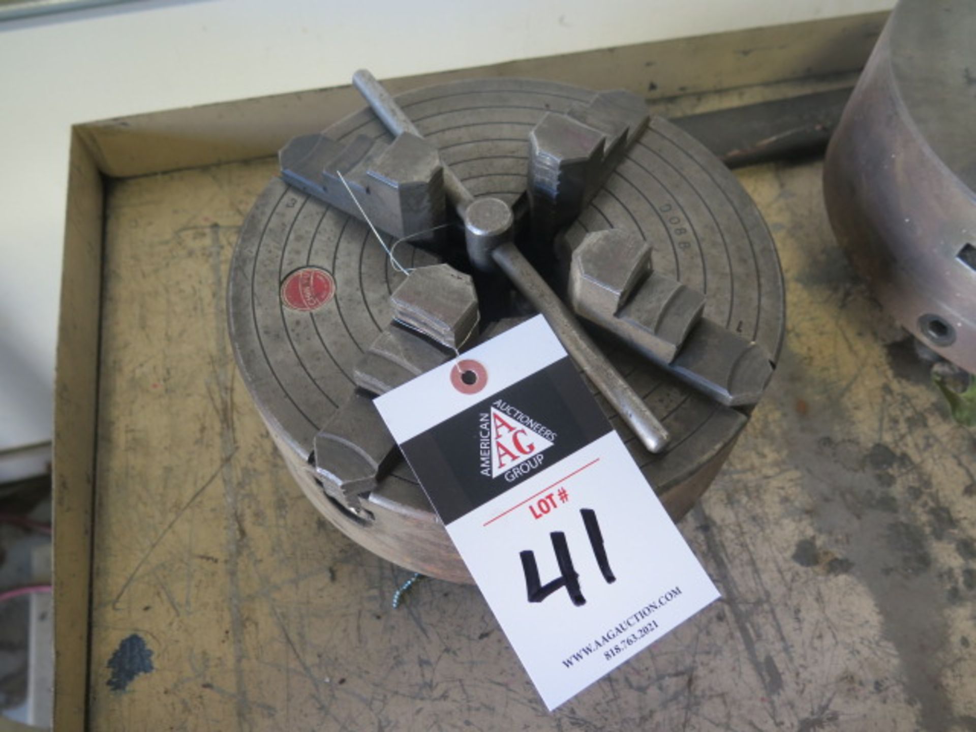 10" 4-Jaw Chuck (SOLD AS-IS - NO WARRANTY)