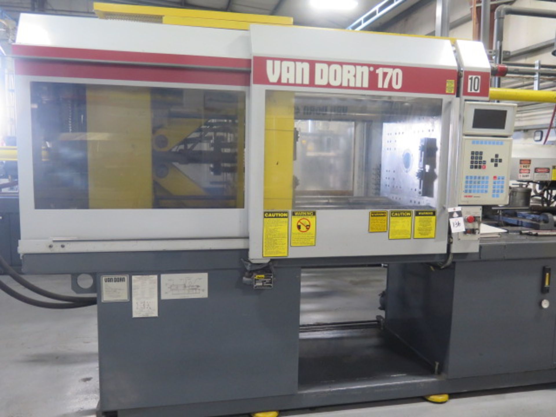 Van Dorn 170-RS-14F-HT 170-Ton Plastic Injection Molding s/n 397 w/ Pathfinder NC, SOLD AS IS - Image 3 of 20