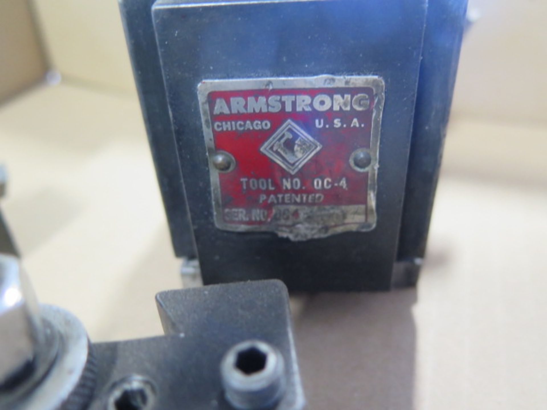 Armstrong Tool Post w/ Tool Holders (SOLD AS-IS - NO WARRANTY) - Image 4 of 4