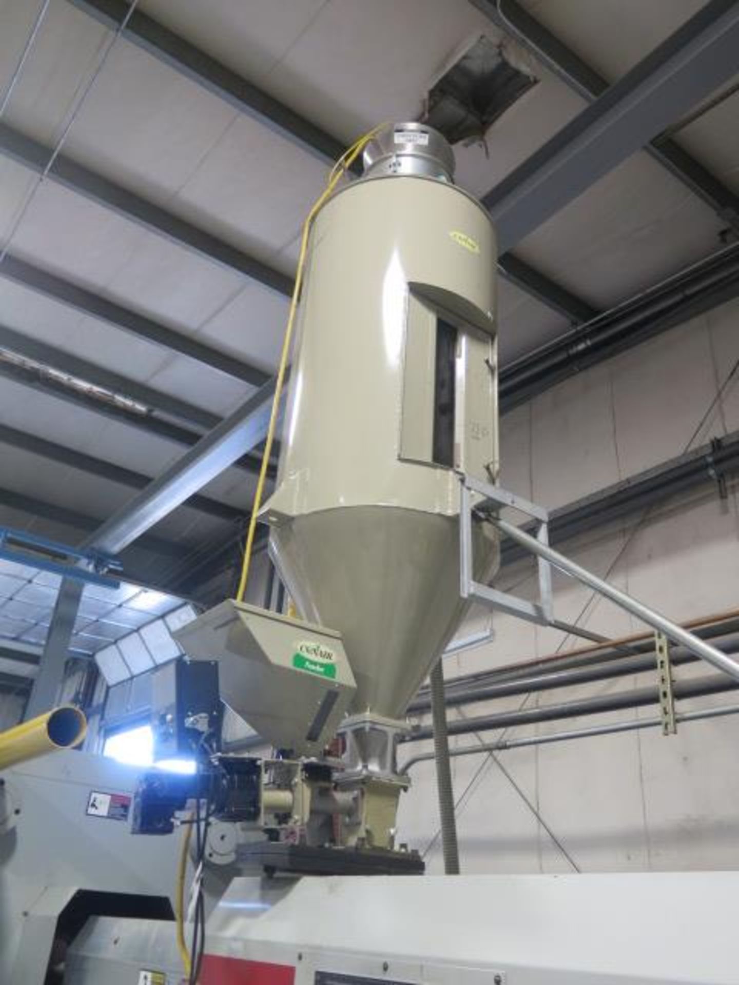 Conair Material Hopper w/ Conair Color Feeder, IMS Vacuum Loader, Controls (SOLD AS-IS - NO - Image 2 of 9