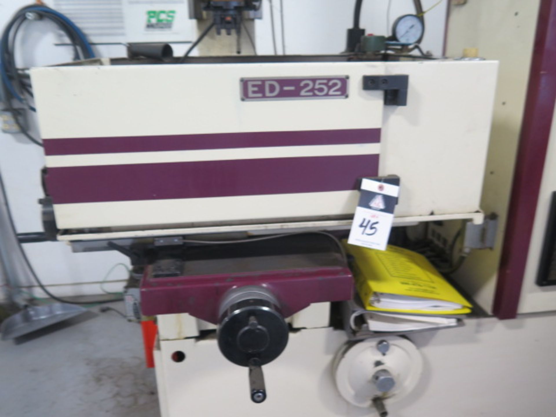 Chevalier ED-252 Die Sinker EDM Machine w/ Acu-Rite Programmable DRO, ED-Bipulse SOLD AS IS - Image 9 of 18