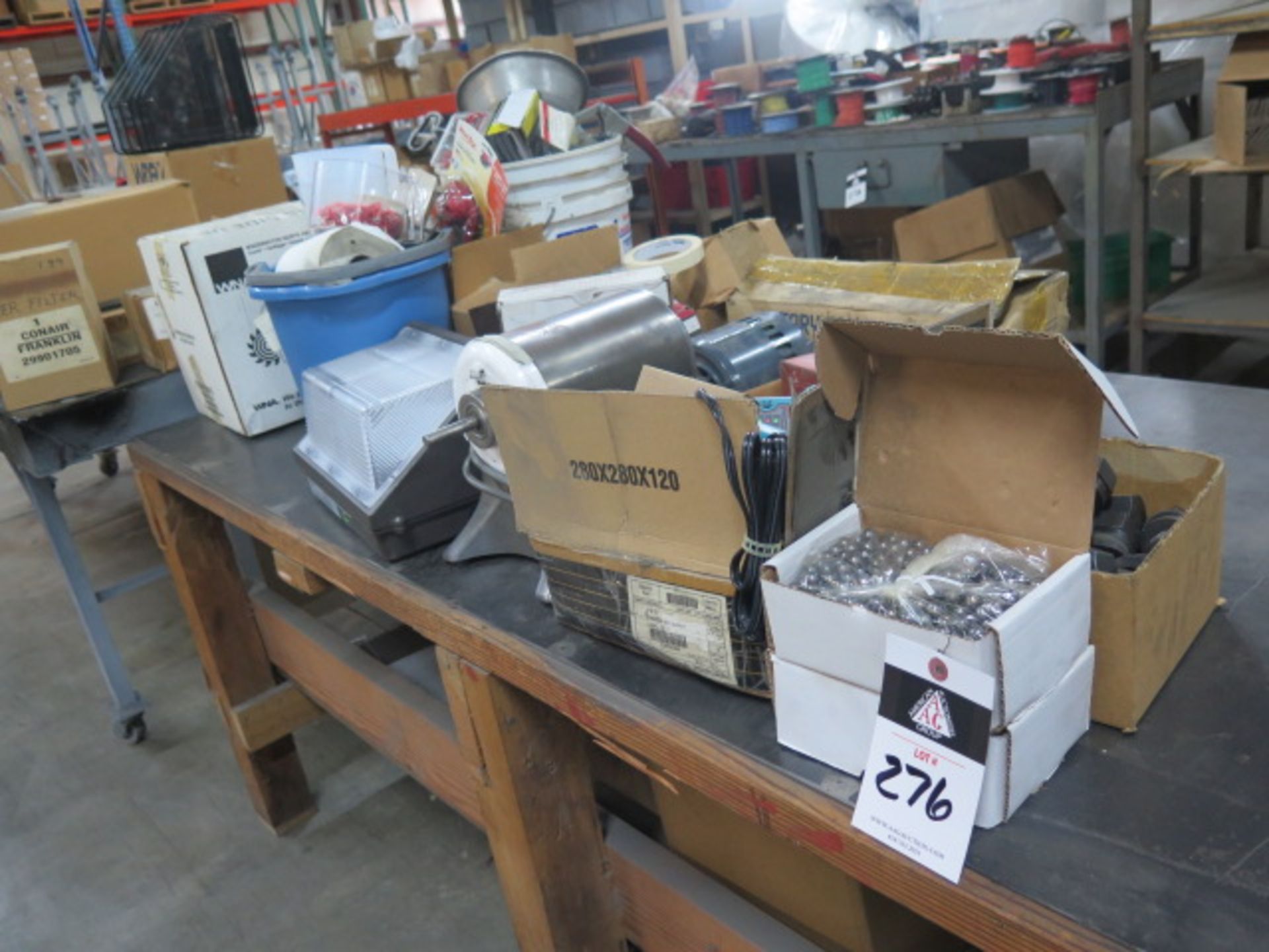 Molding Machine Parts w/ Tables (SOLD AS-IS - NO WARRANTY)