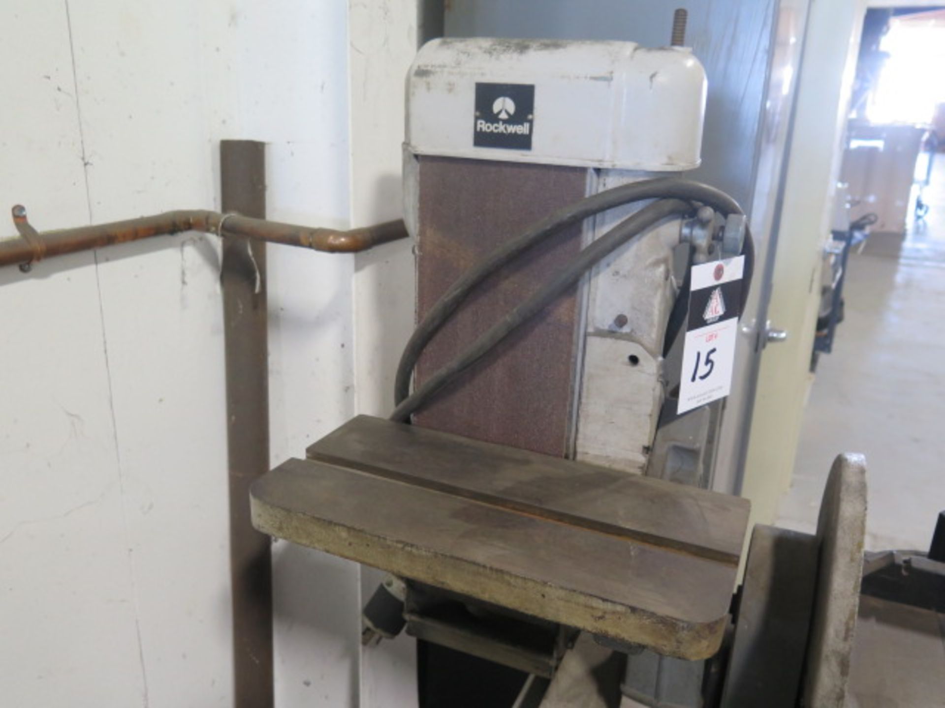 Rockwell/ Delta 6" Belt / 12" Disc Sander w/ Stand (SOLD AS-IS - NO WARRANTY) - Image 3 of 6