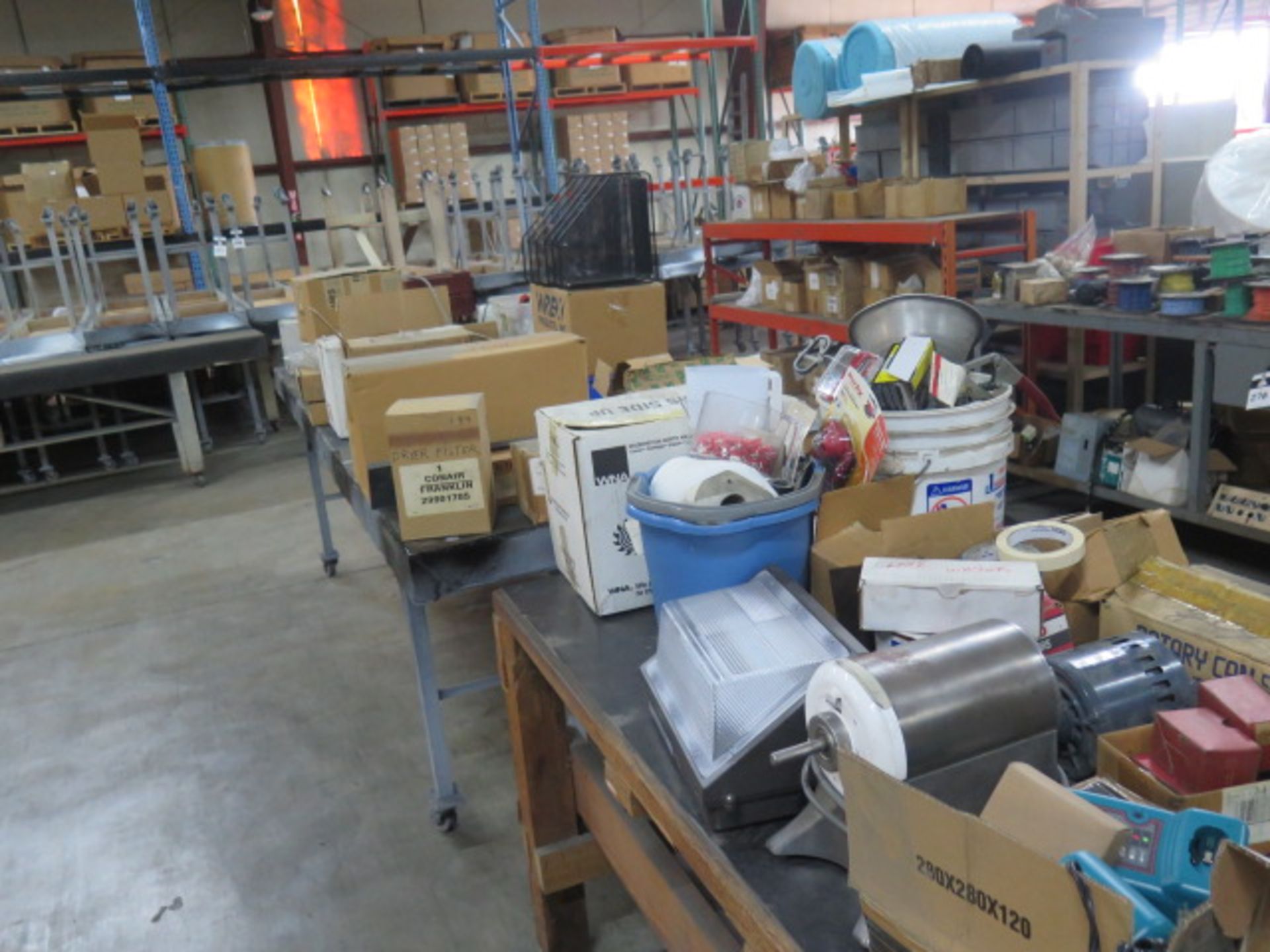 Molding Machine Parts w/ Tables (SOLD AS-IS - NO WARRANTY) - Image 2 of 12