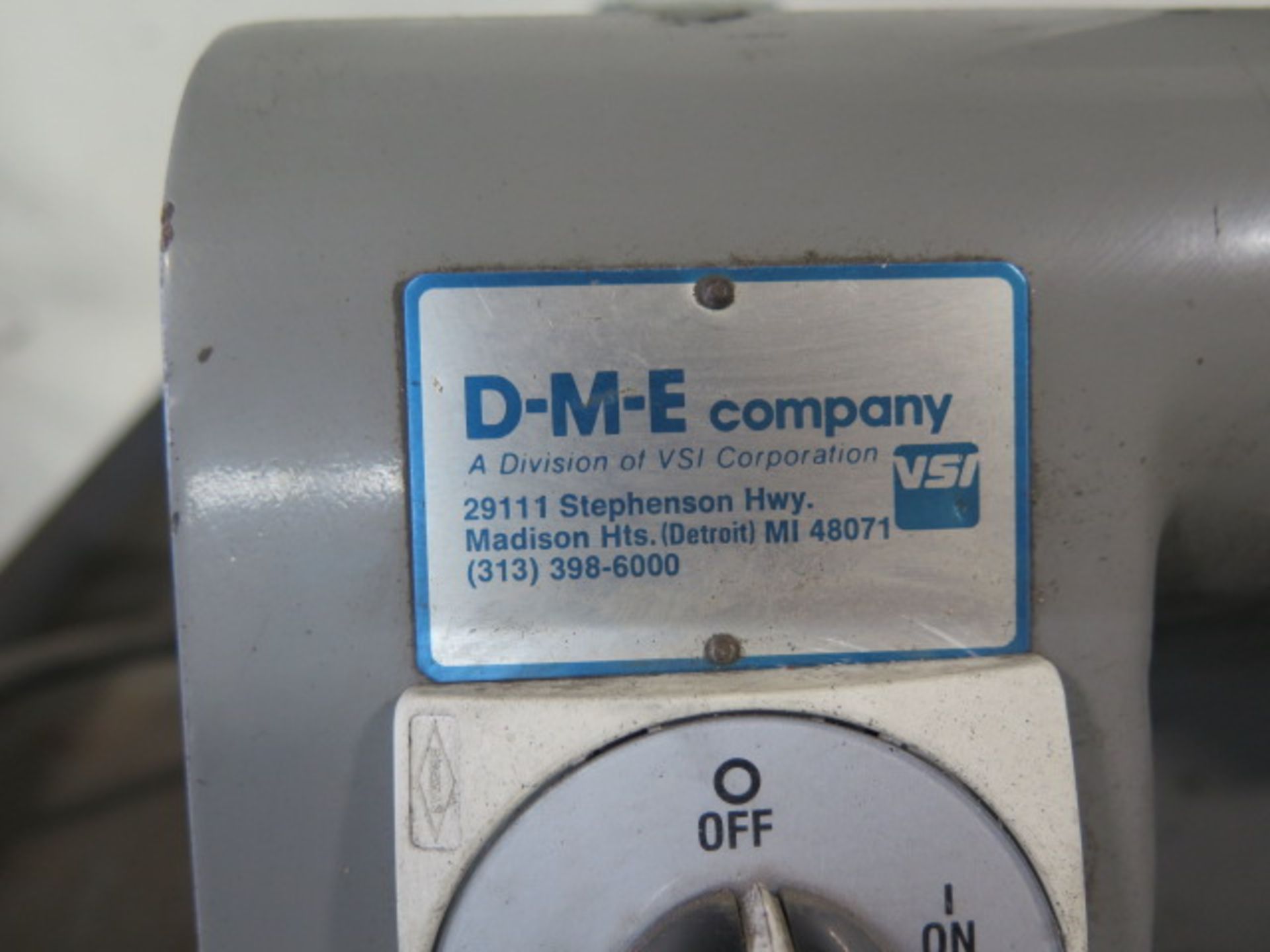 DME CG-580 Single-Lip Tool Grinder s/n 0259 w/ Diamond Wheel, Collets and Cabinet Base (SOLD AS-IS - - Image 7 of 7