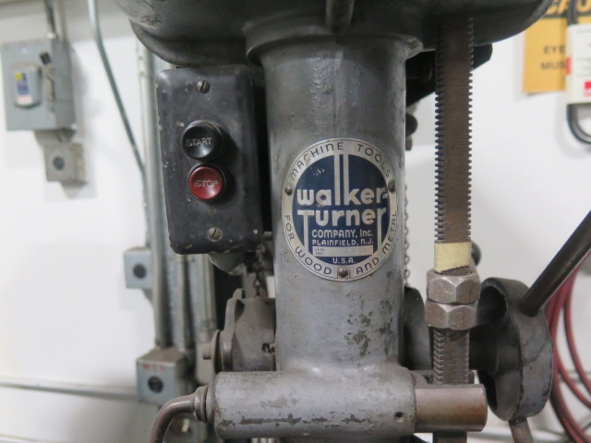 Walker Turner Pedestal Drill Press (SOLD AS-IS - NO WARRANTY) - Image 4 of 4