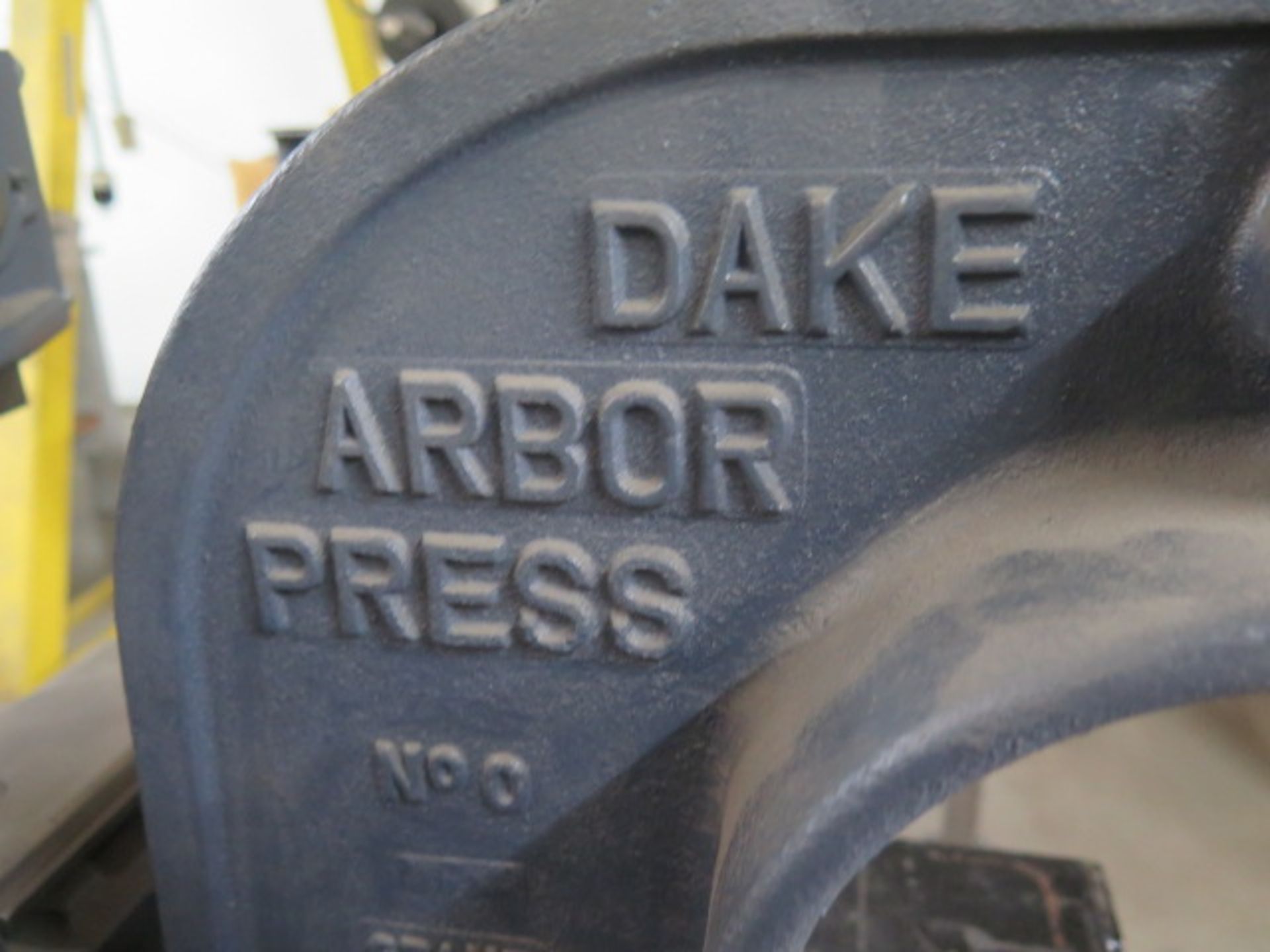 Dake No. 0 Arbor Press (SOLD AS-IS - NO WARRANTY) - Image 4 of 4