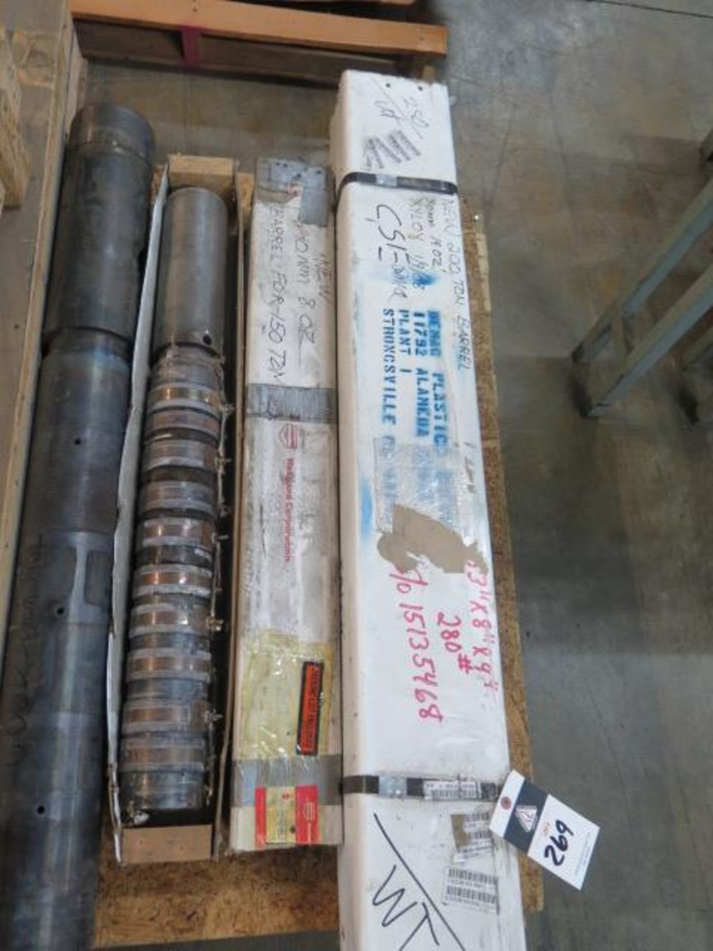 Injection Molder Barrels and Screws (NEW AND USED) (SOLD AS-IS - NO WARRANTY) - Image 2 of 7