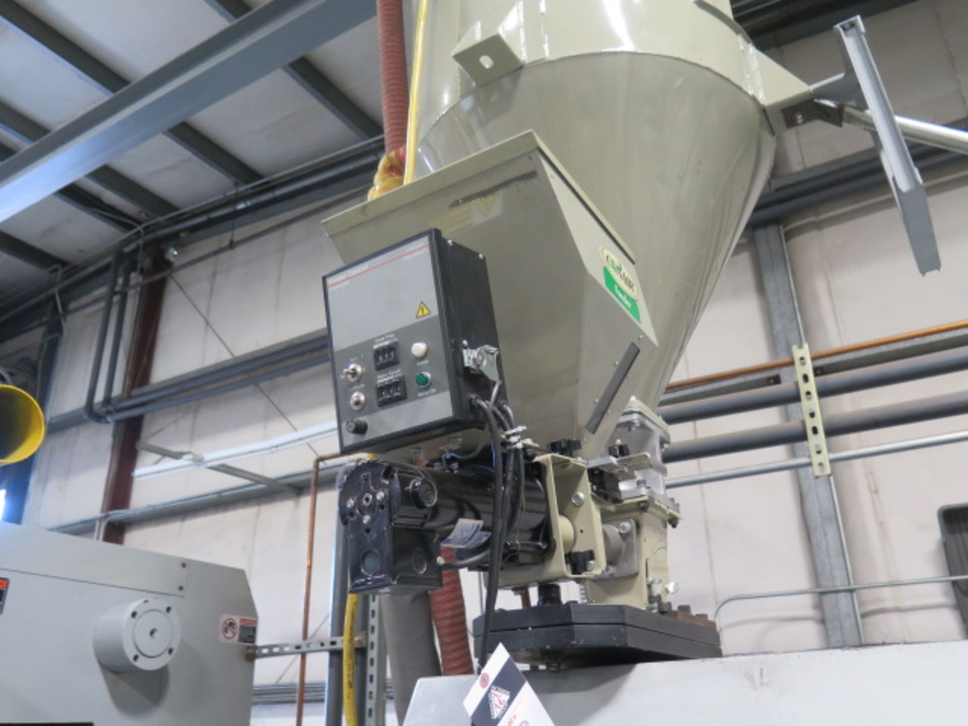 Conair Material Hopper w/ Conair Color Feeder, IMS Vacuum Loader, Controls (SOLD AS-IS - NO - Image 4 of 9