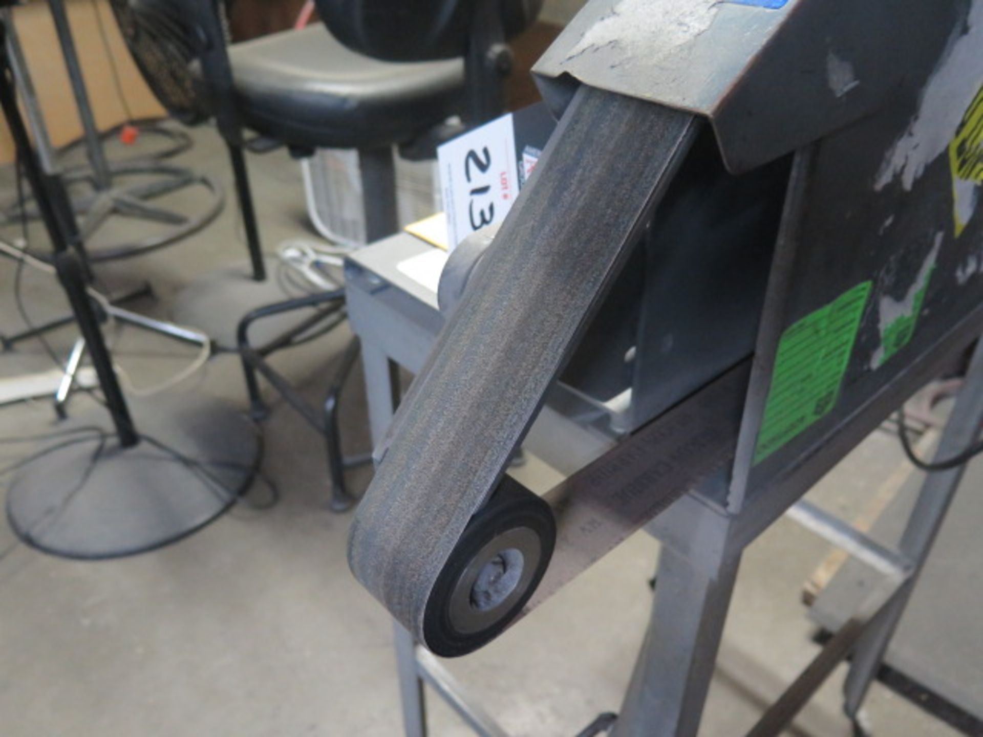 Square-Wheel 2 Belt Sander w/ Stand (SOLD AS-IS - NO WARRANTY) - Image 3 of 4