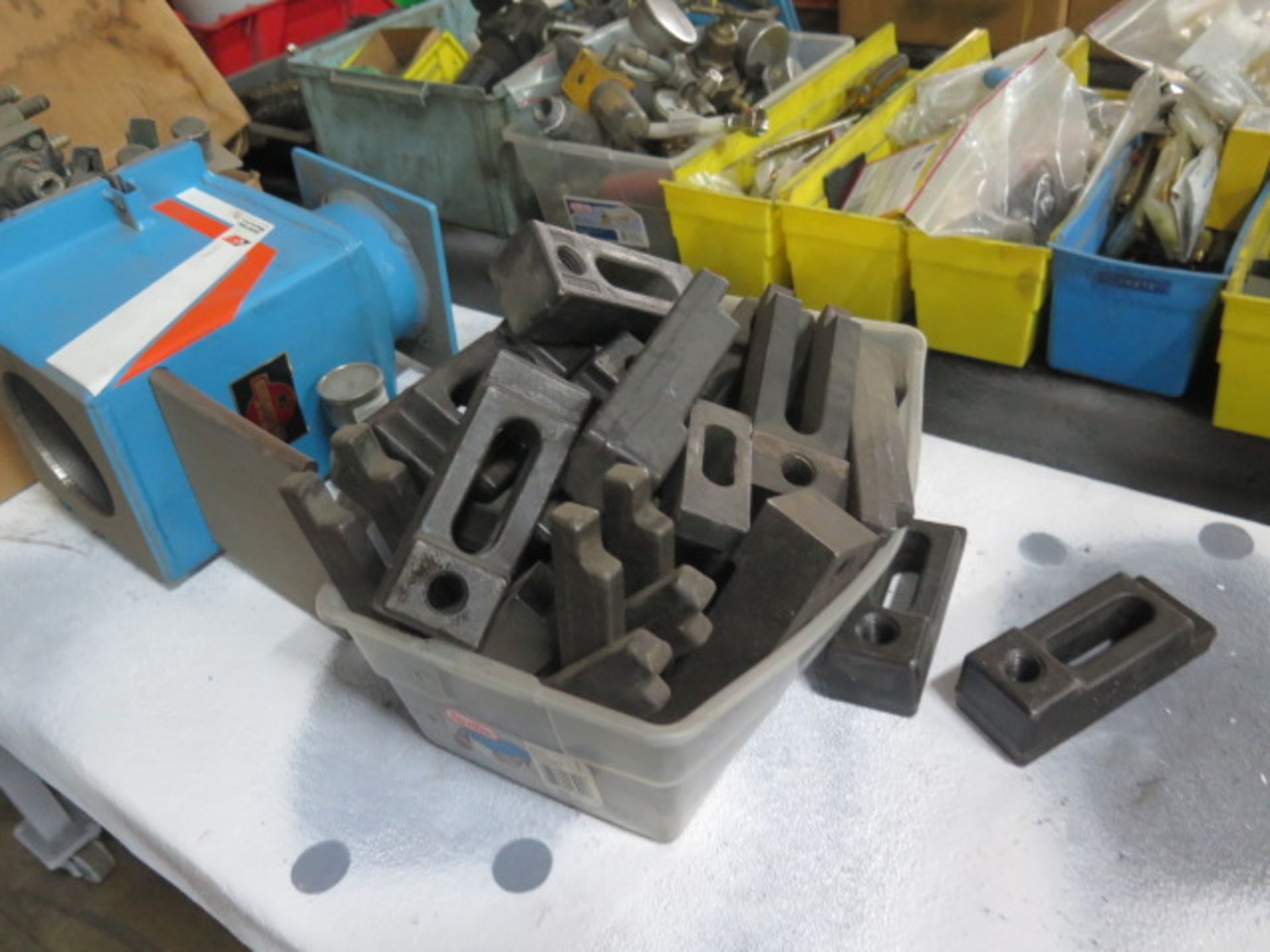 Injection Molding Machine Parts and Misc w/ (3) Tables (SOLD AS-IS - NO WARRANTY) - Image 6 of 15