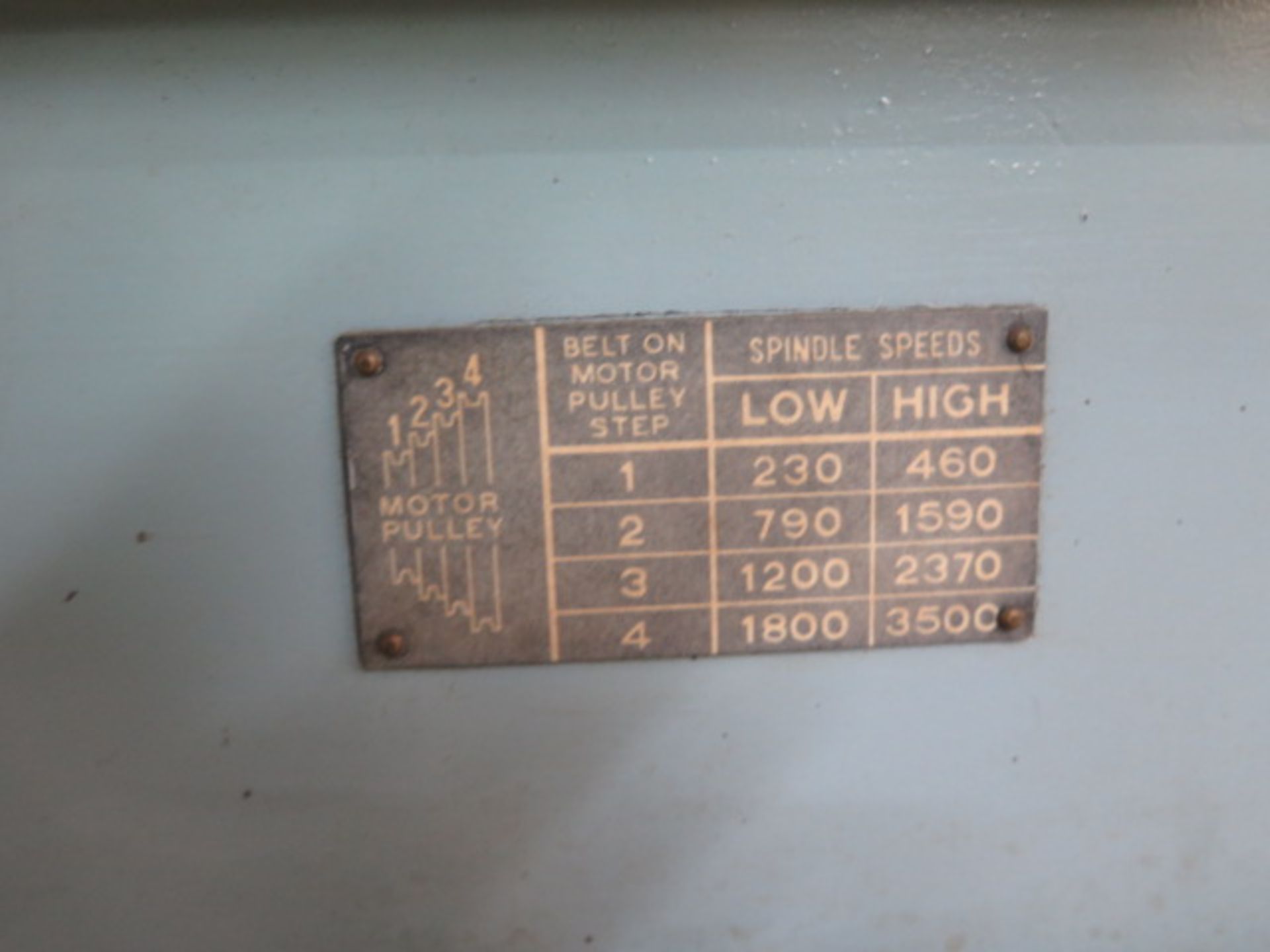 Hardinge ESM Second OP Lathe w/ Tailstock, Cross Slide (SOLD AS-IS - NO WARRANTY) - Image 8 of 9