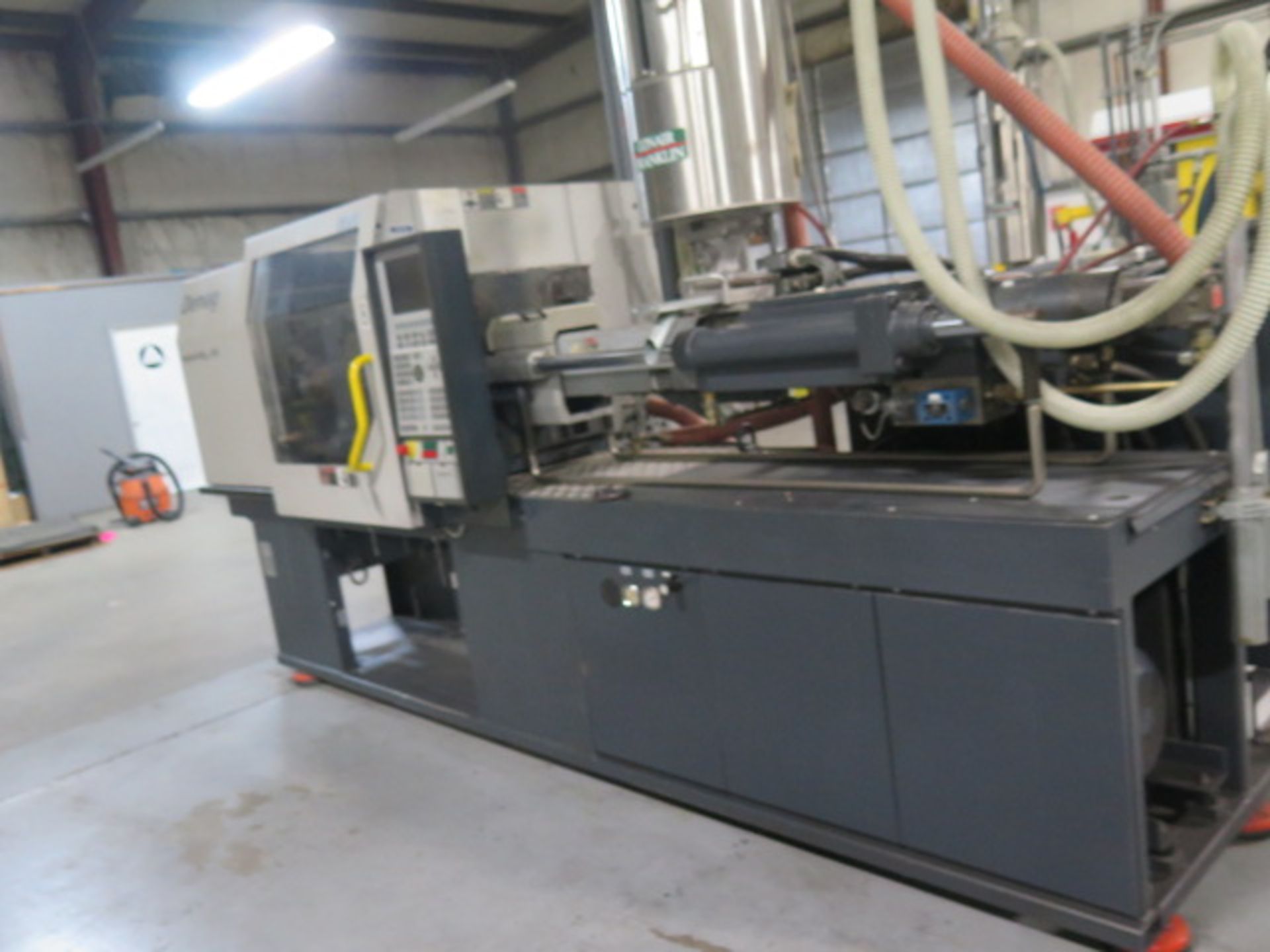 Demag Ergotech 800/420-200 80-Ton Plastic Injection Molding s/n 7153-0016 w/ Demag NC4, SOLD AS IS - Image 3 of 20