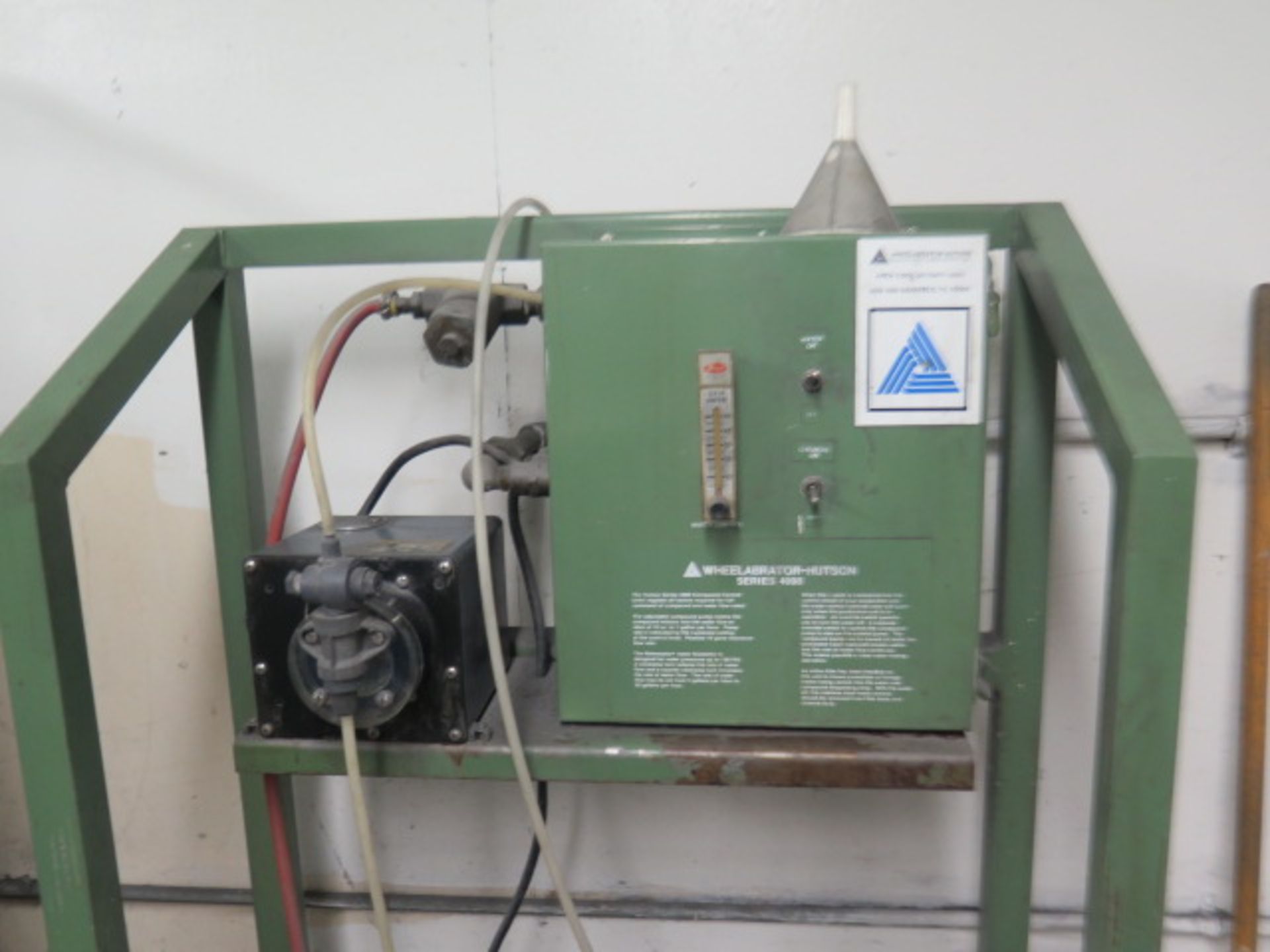 Wheelabrator-Huston 6' Media Tumbler w/ Controls and Media Pump (SOLD AS-IS - NO WARRANTY) - Image 8 of 9