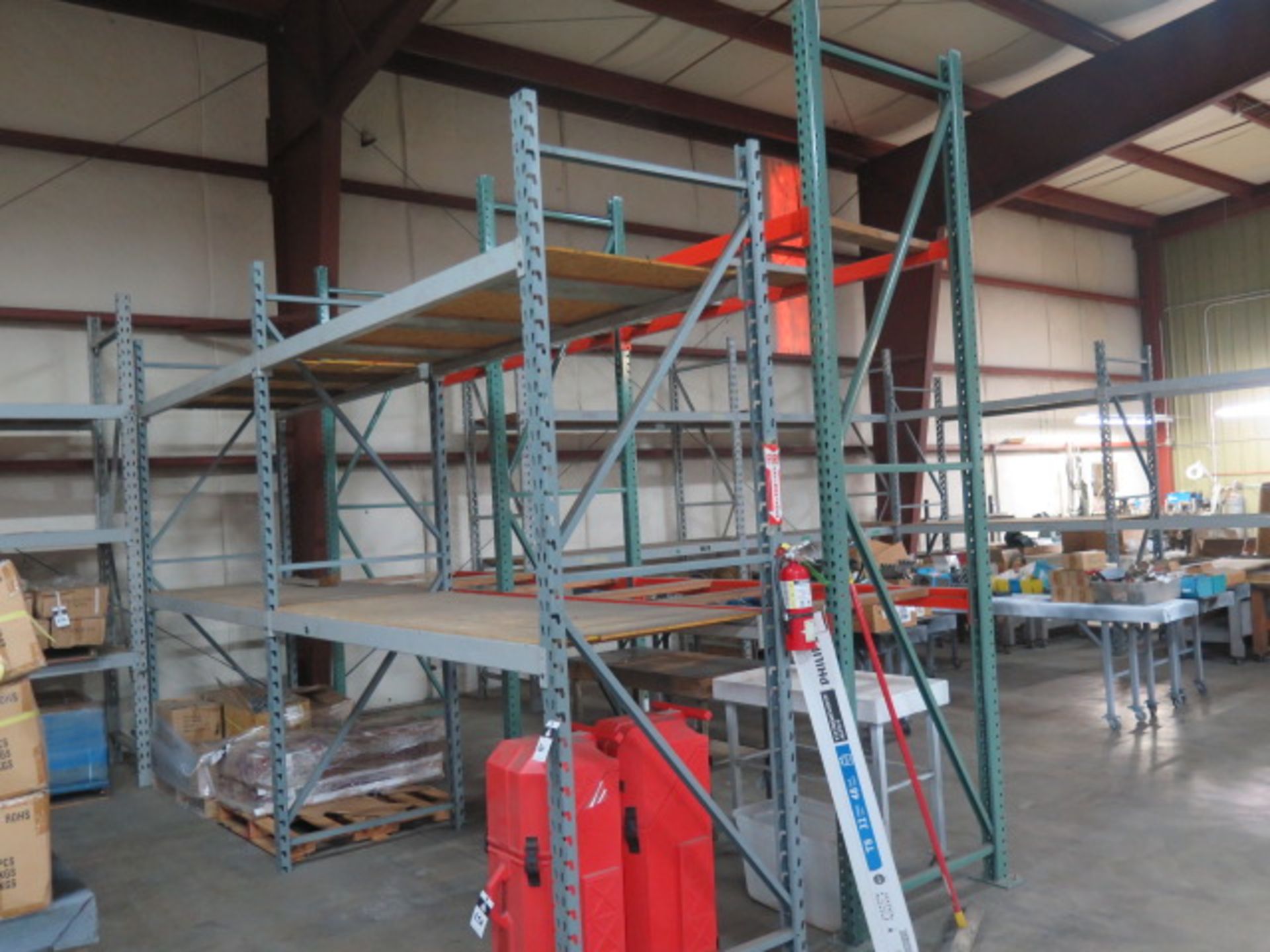 Pallet Racking (12 Sections) (SOLD AS-IS - NO WARRANTY)