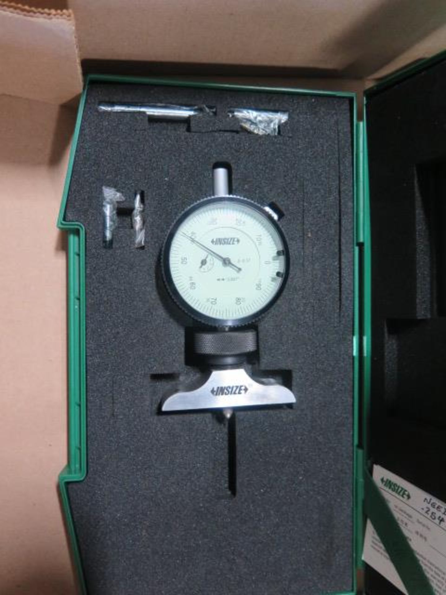 Insize Dial Depth Gages (2) (SOLD AS-IS - NO WARRANTY) - Image 2 of 6