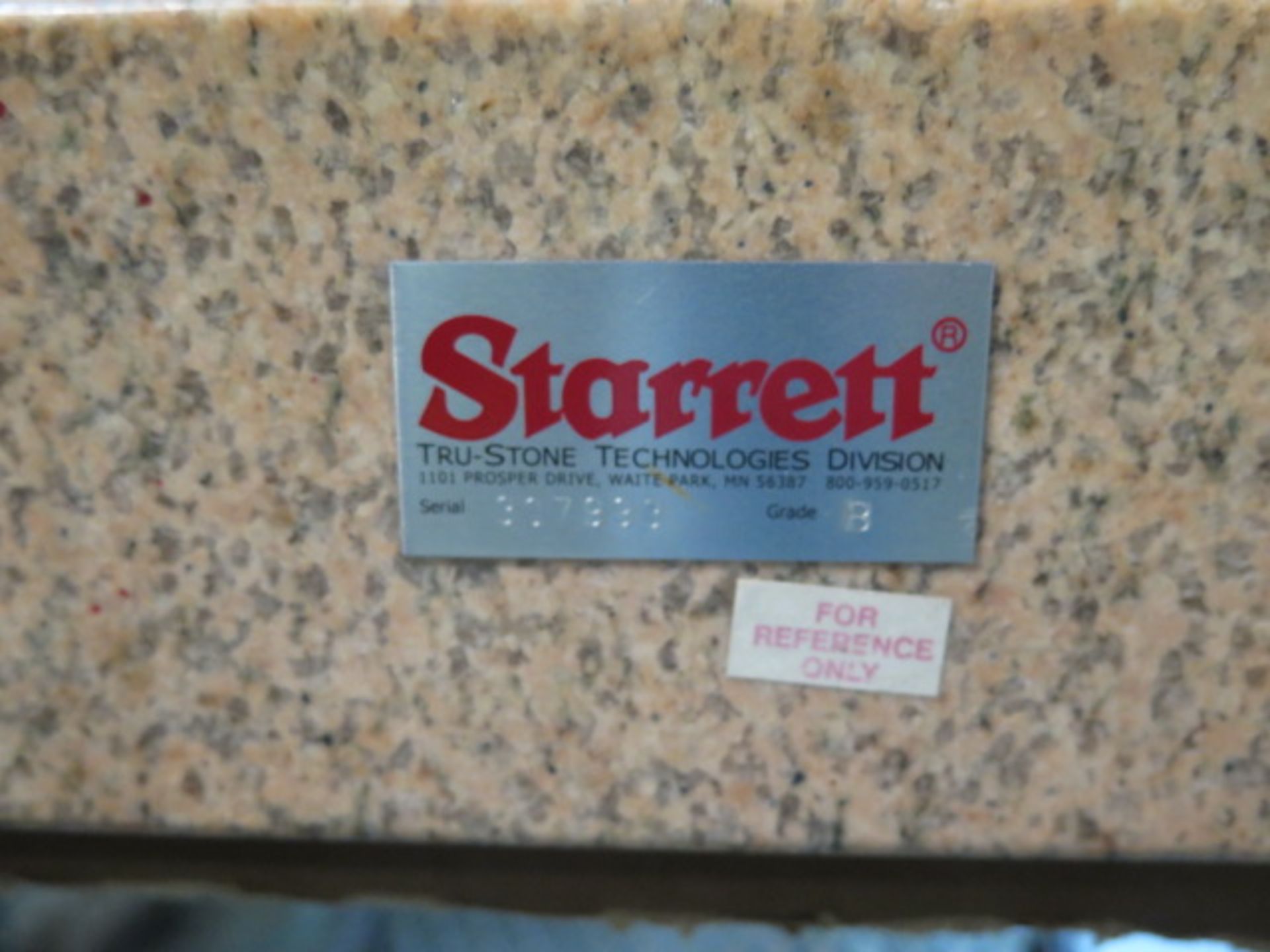 Starrett Crystal Pink 18" x 24" x 4 1/4" Granite Surface Plate (NO STAND) (SOLD AS-IS - NO - Image 5 of 5