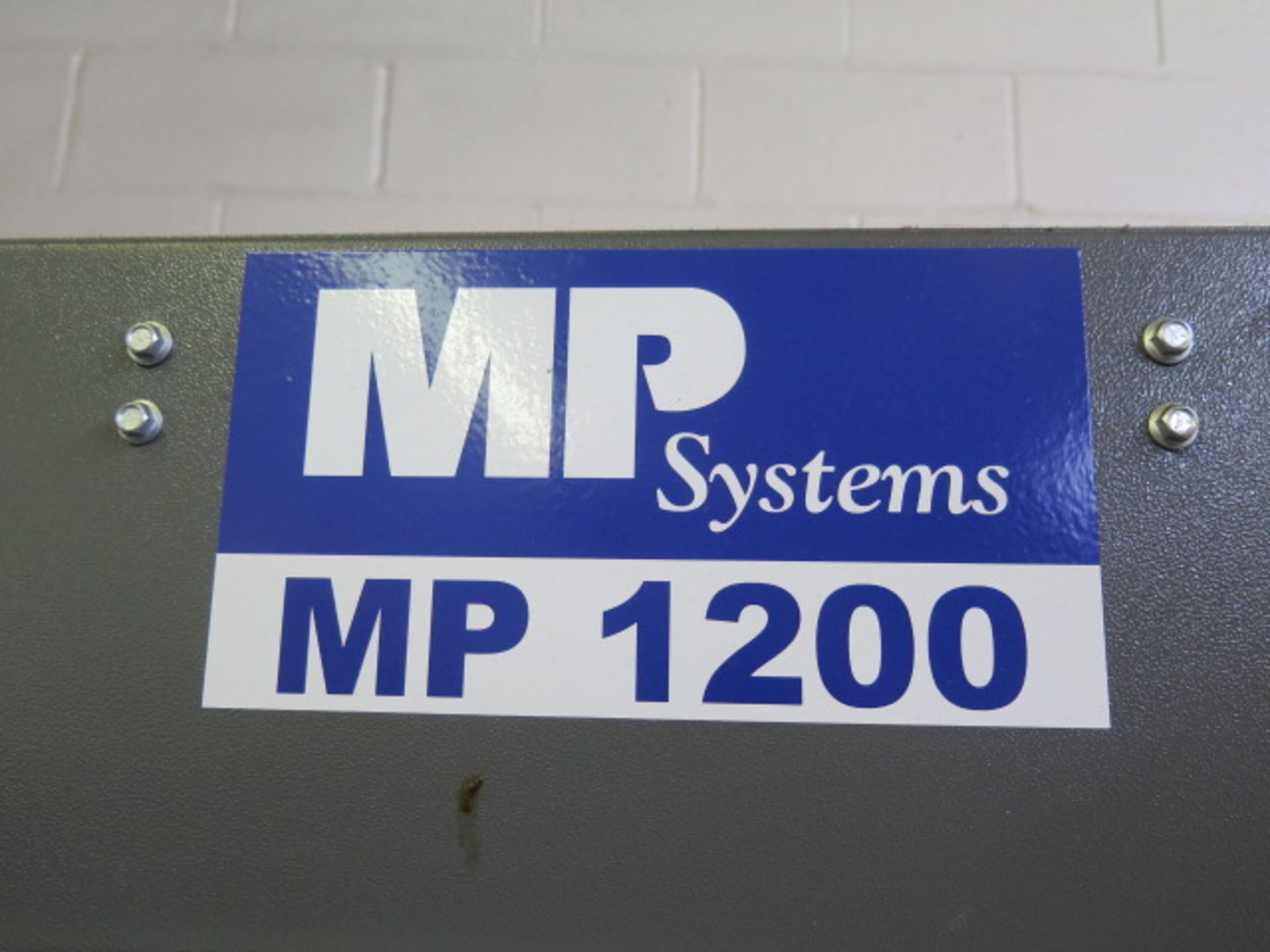 2015 MP Systems MP1200 Type AT RF MC 1000 PSI High Pressure Coolant System and SOLD AS IS - Image 5 of 7