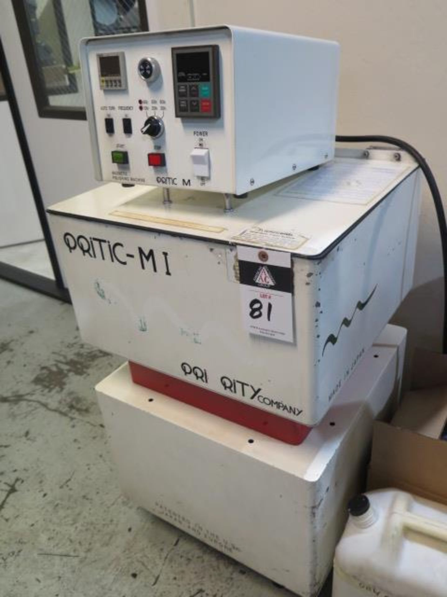 Pritic Magnetic Polishing Machine w/ Pritic-M Controls, Pritic-MI Magnetic Field Generation Tank, - Image 3 of 11