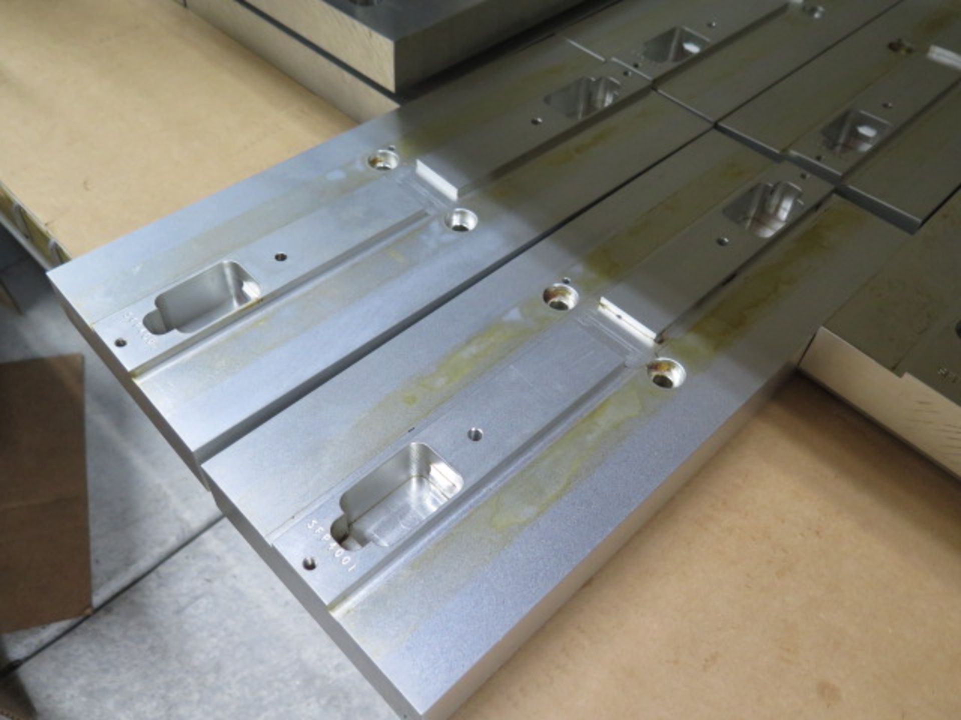 Toolex Blank Jaws and Aluminum Fixture Plates (SOLD AS-IS - NO WARRANTY) - Image 3 of 6