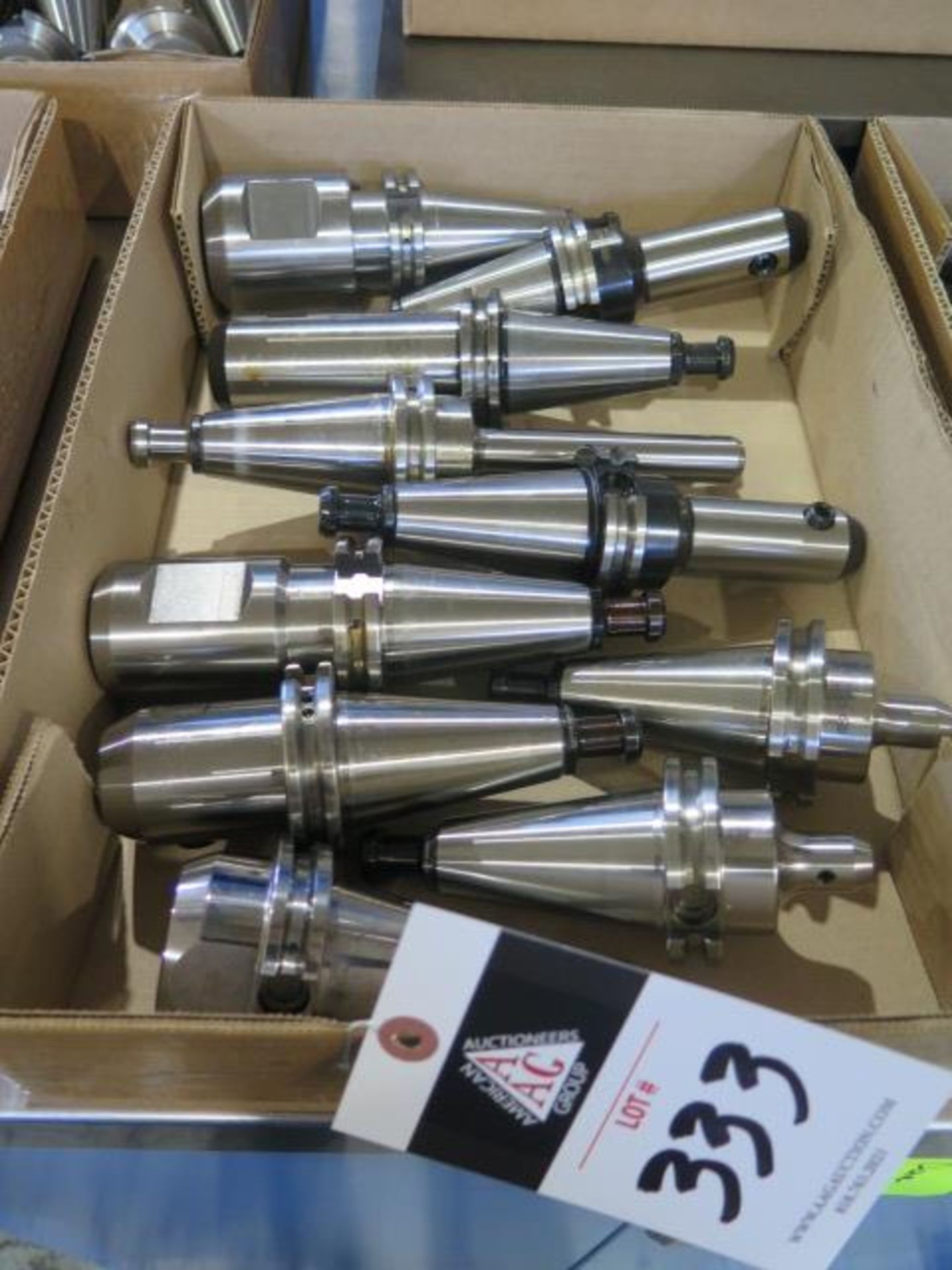 CAT-40 Taper 25K Balanced Tooling (10) (SOLD AS-IS - NO WARRANTY)