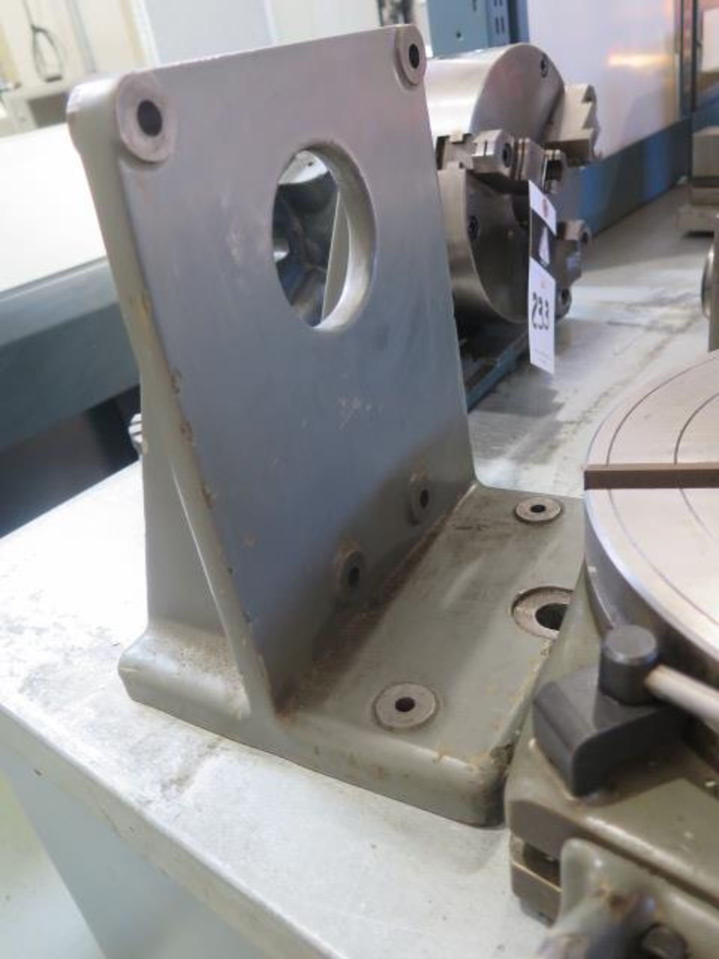 Bridgeport 15” Rotary Table w/ Angle Mounting Plate (SOLD AS-IS - NO WARRANTY) - Image 4 of 6
