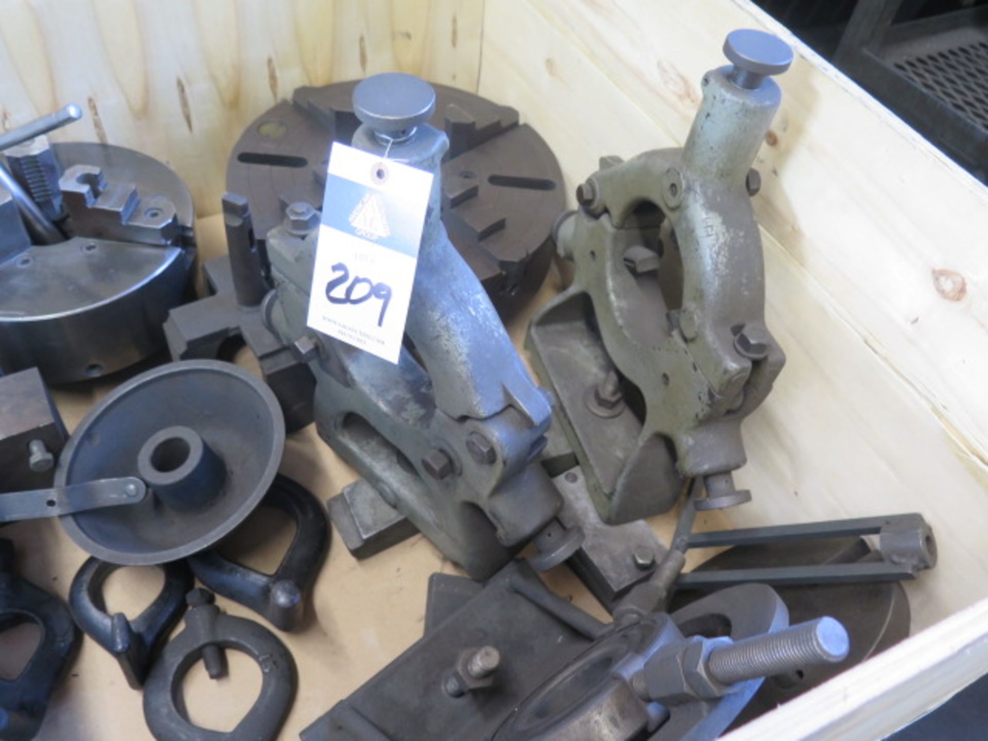 15" 4-Jaw Chuck, 12" 3-Jaw Chuck, Steady Rests and Misc (SOLD AS-IS - NO WARRANTY) - Image 6 of 6