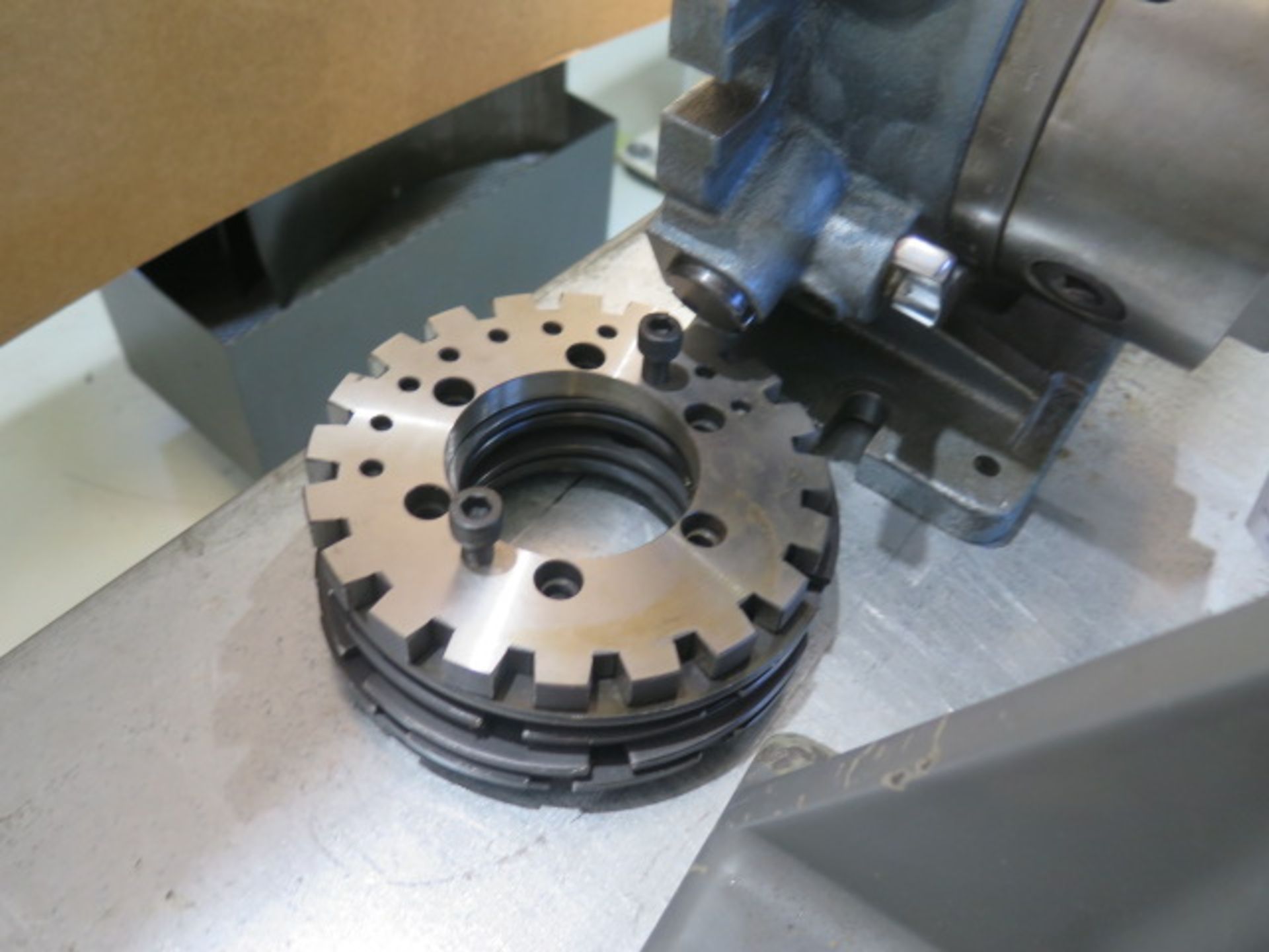 Yuasa 8” 3-Jaw Indexing Chuck (SOLD AS-IS - NO WARRANTY) - Image 5 of 7