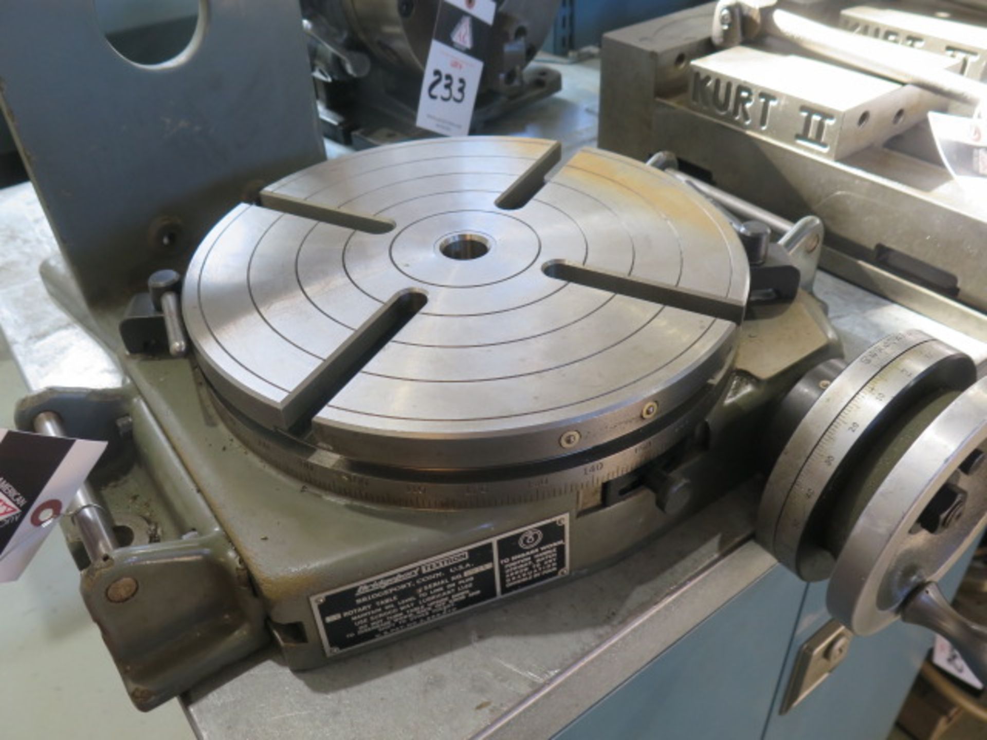 Bridgeport 15” Rotary Table w/ Angle Mounting Plate (SOLD AS-IS - NO WARRANTY) - Image 5 of 6