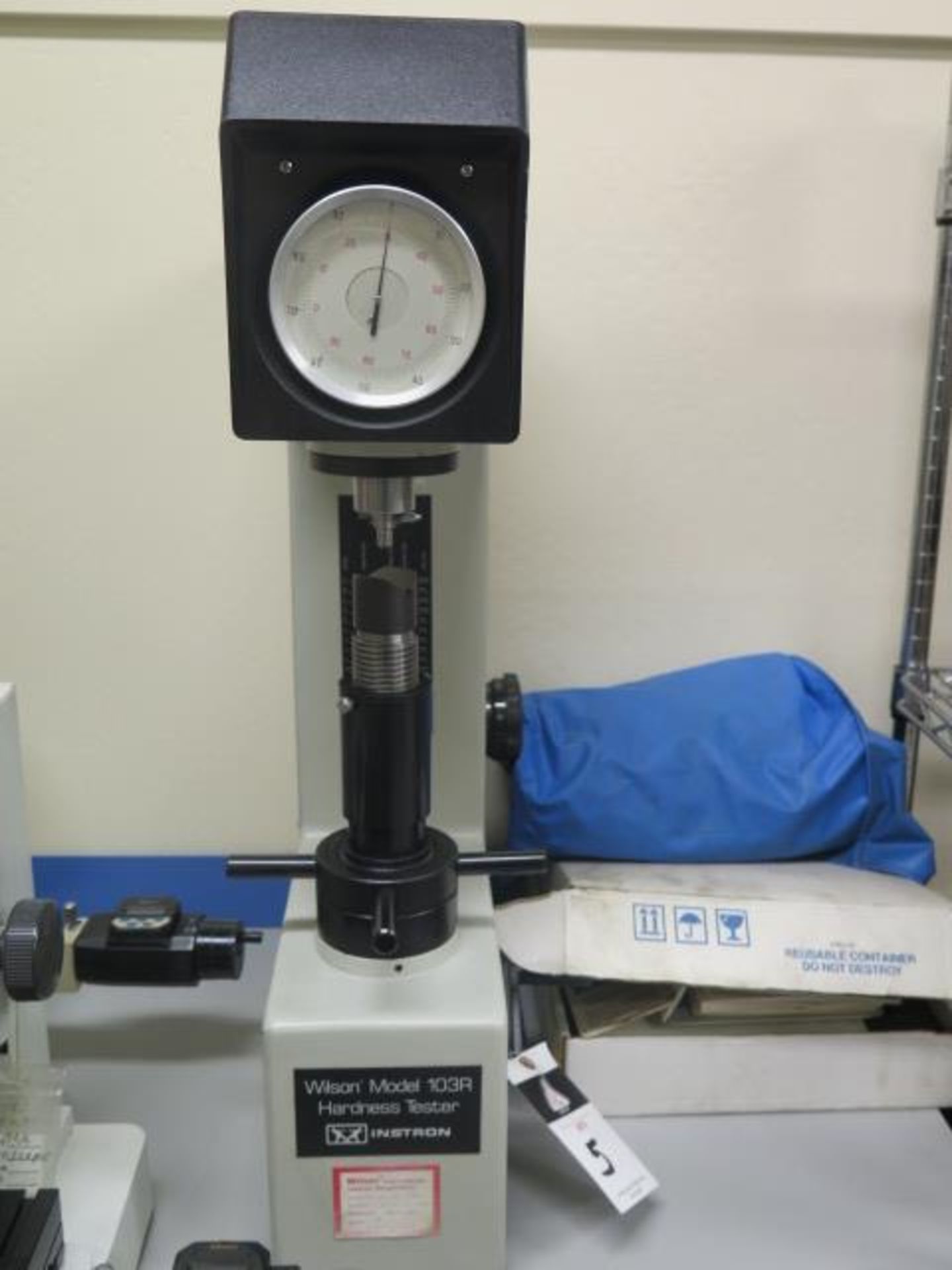 Wilson Instron mdl. 103R Rockwell Hardness Tester s/n 2523 (SOLD AS-IS - NO WARRANTY) - Image 2 of 7
