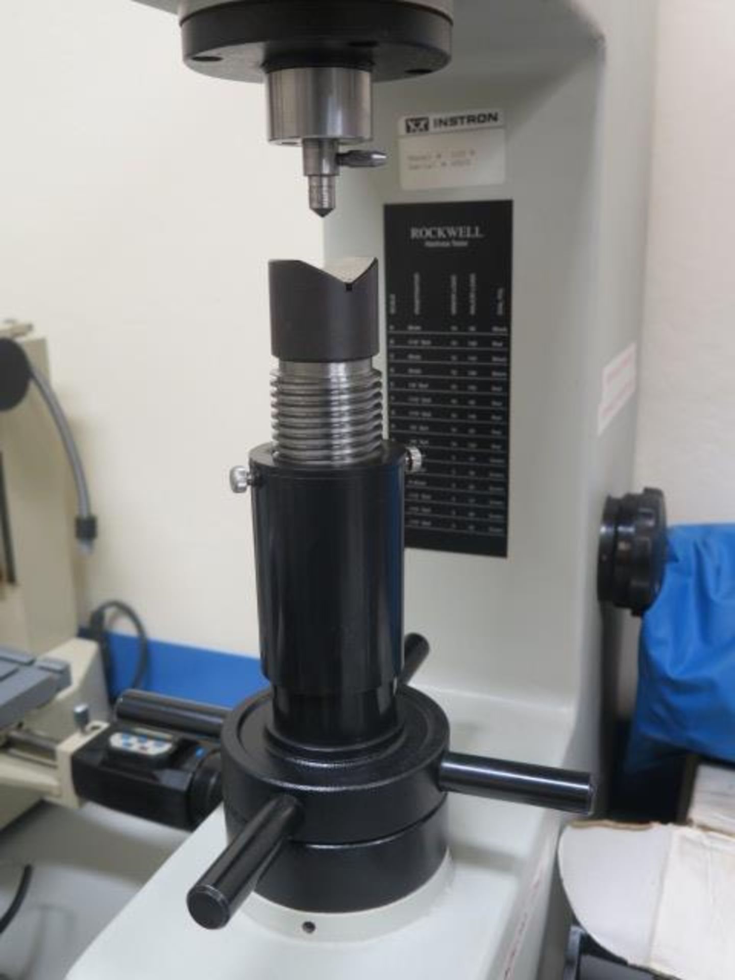 Wilson Instron mdl. 103R Rockwell Hardness Tester s/n 2523 (SOLD AS-IS - NO WARRANTY) - Image 3 of 7