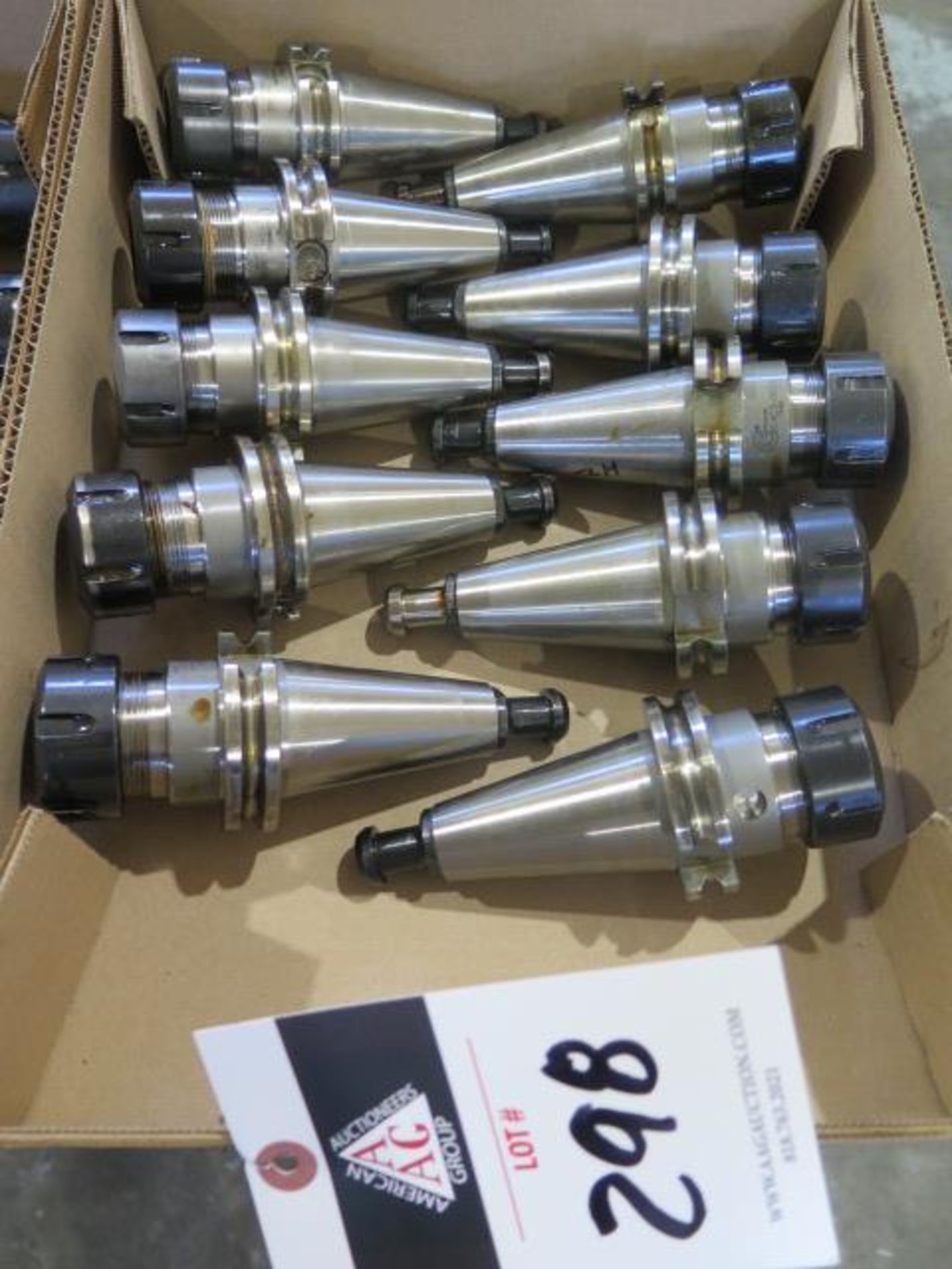 CAT-40 Taper ER32 Collet Chucks (10) (SOLD AS-IS - NO WARRANTY)