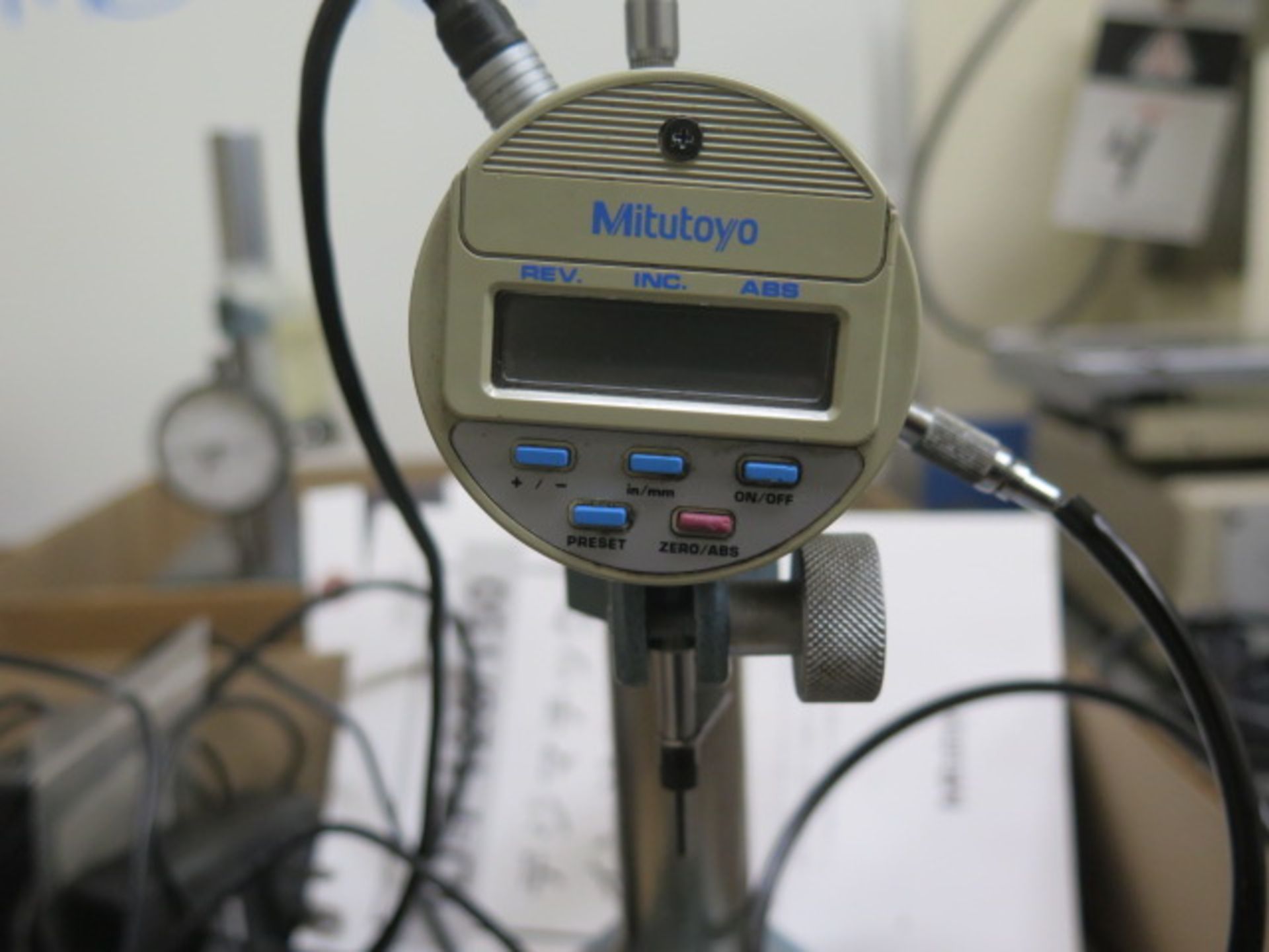 Mitutoyo Digital Drop Indicators (2) w/ Indicator Stands (SOLD AS-IS - NO WARRANTY) - Image 8 of 8