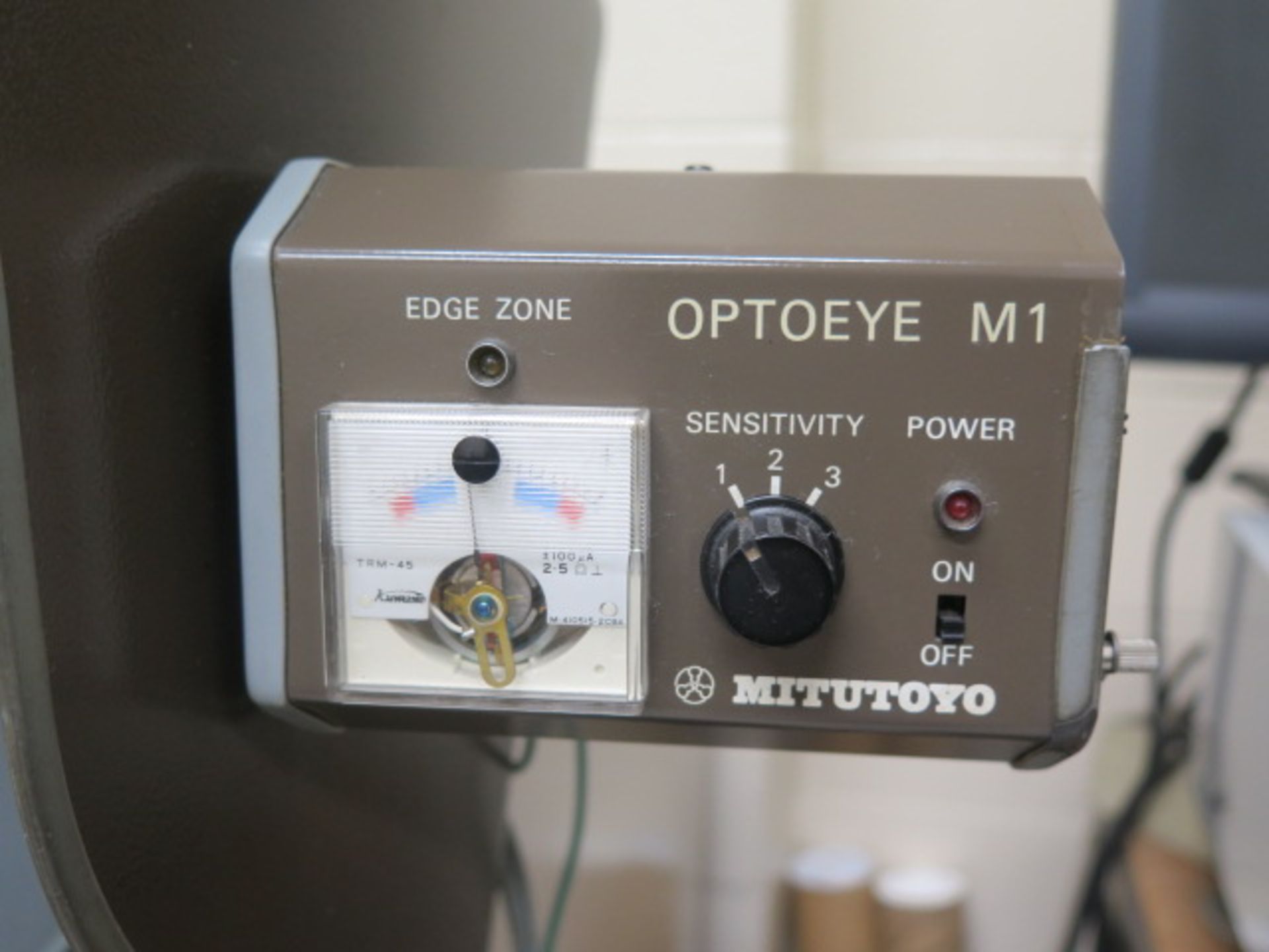 Mitutoyo PH-350 13” Optical Comparator s/n 60093 w/ Mitutoyo DRO, Mitutoyo M1 Edge Zone, SOLD AS IS - Image 10 of 18