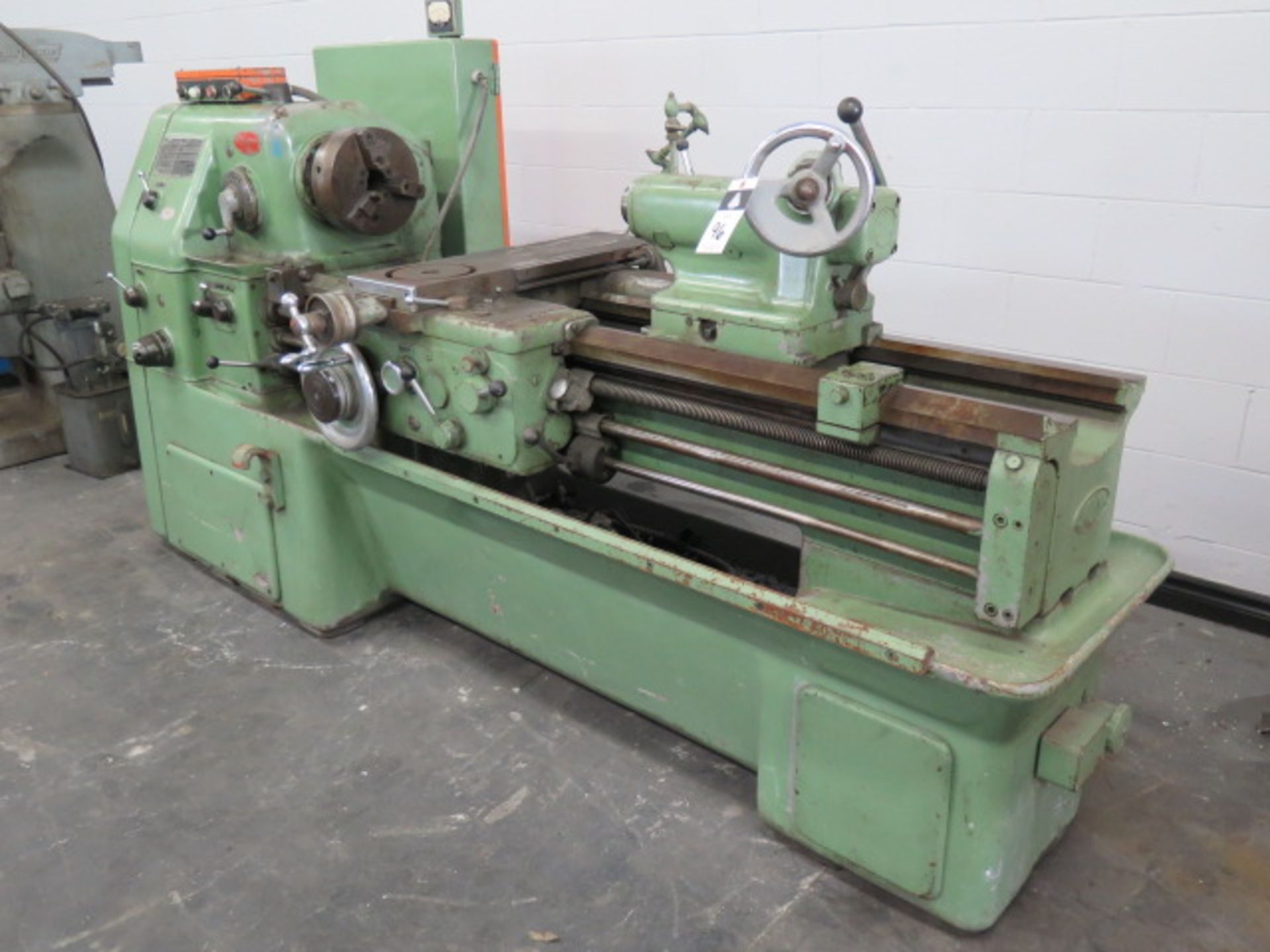 Okuma type LS Gap Bed Lathe (MISSING CROSS SLIDE ASSEMBLY) s/n 4707-3896 w/ SOLD AS IS - Image 2 of 13