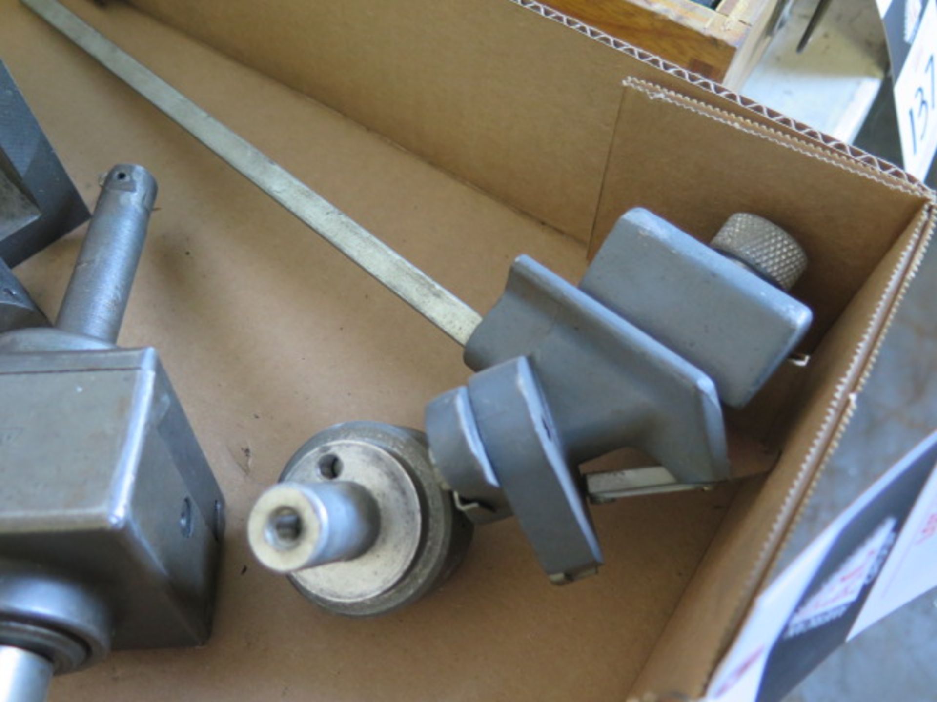 Criterion Boring Head, Angle Plates, 1 1/2" Machine Vise and Drill Sharpening Attachment (SOLD AS-IS - Image 5 of 5