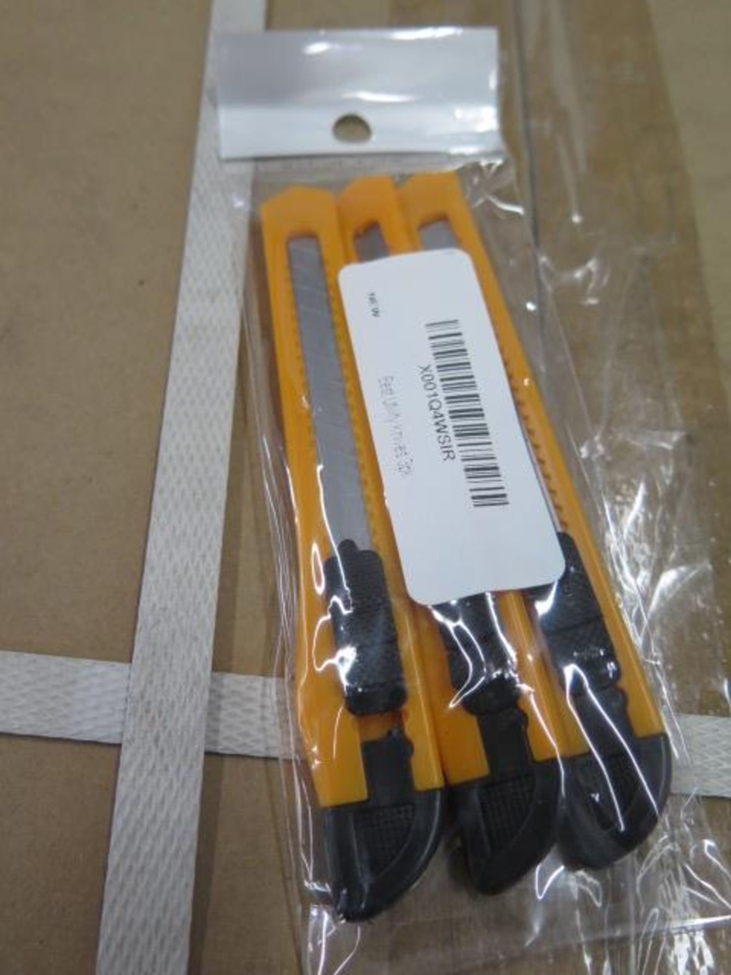 Tarvol 3-Piece Utility Knife Sets (approx 480) (SOLD AS-IS - NO WARRANTY) - Image 4 of 5