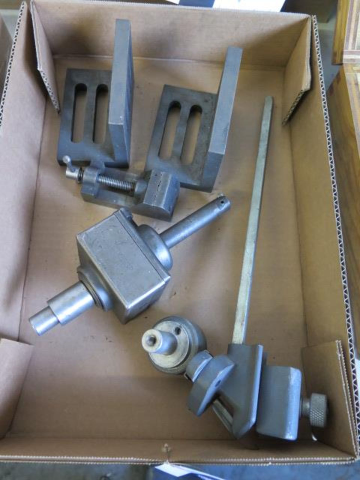 Criterion Boring Head, Angle Plates, 1 1/2" Machine Vise and Drill Sharpening Attachment (SOLD AS-IS - Image 2 of 5