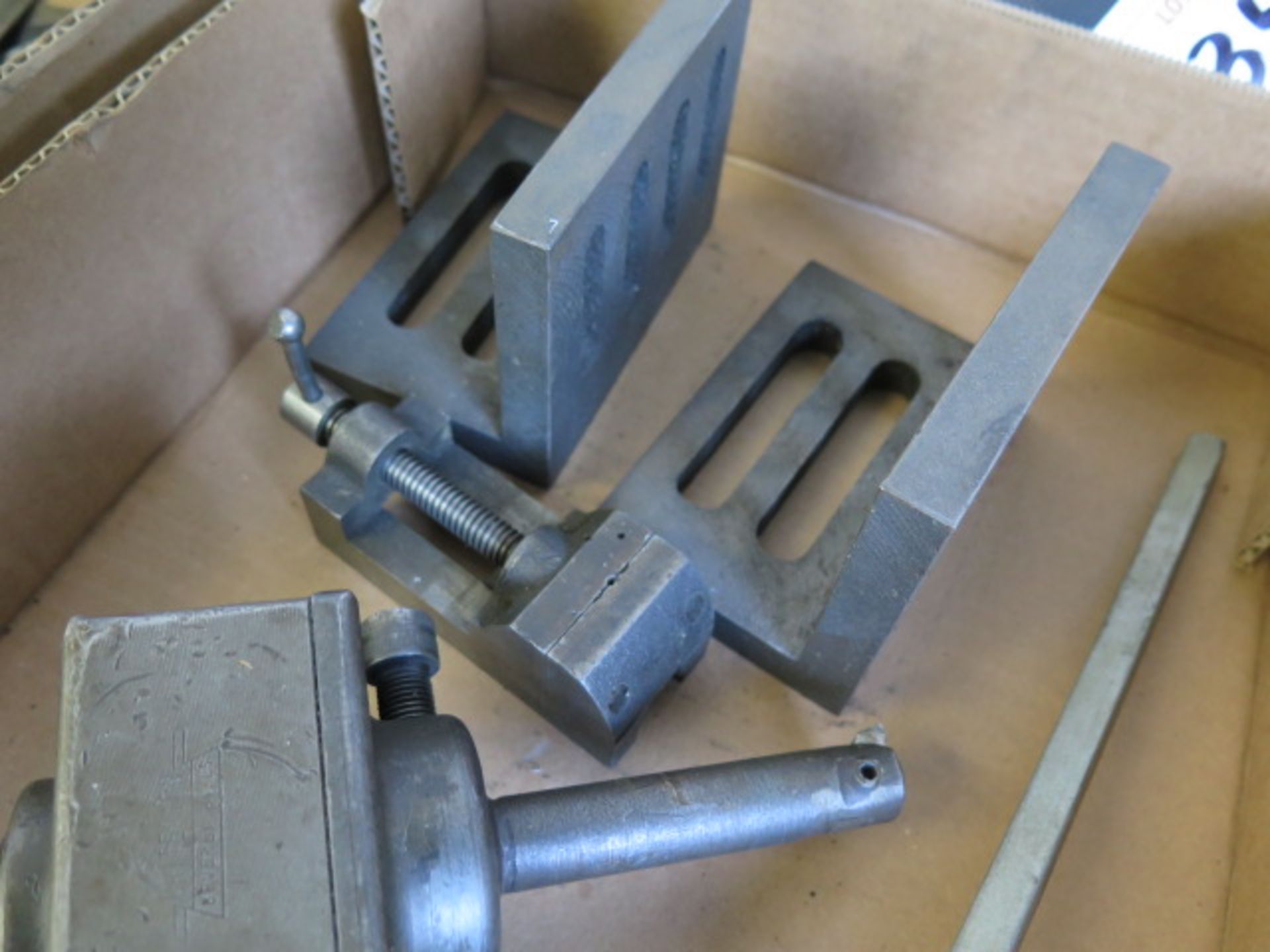 Criterion Boring Head, Angle Plates, 1 1/2" Machine Vise and Drill Sharpening Attachment (SOLD AS-IS - Image 4 of 5