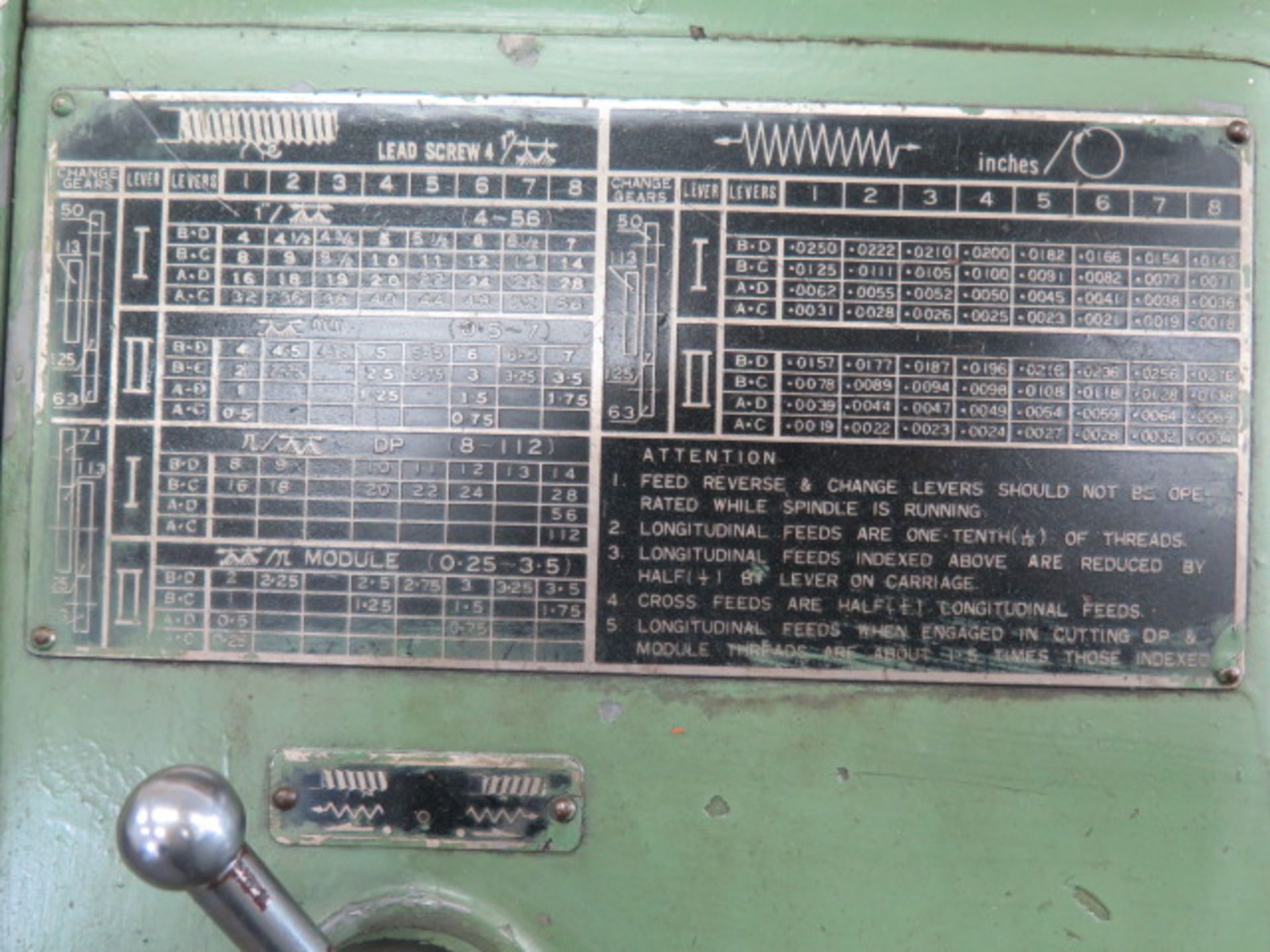 Okuma type LS Gap Bed Lathe (MISSING CROSS SLIDE ASSEMBLY) s/n 4707-3896 w/ SOLD AS IS - Image 6 of 13