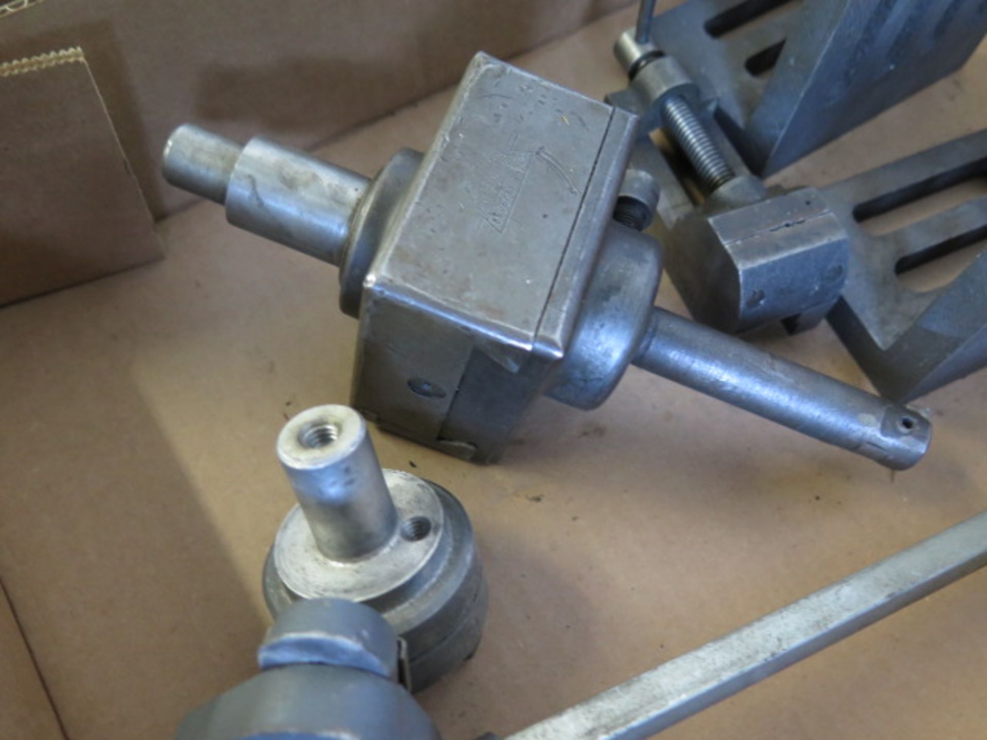 Criterion Boring Head, Angle Plates, 1 1/2" Machine Vise and Drill Sharpening Attachment (SOLD AS-IS - Image 3 of 5