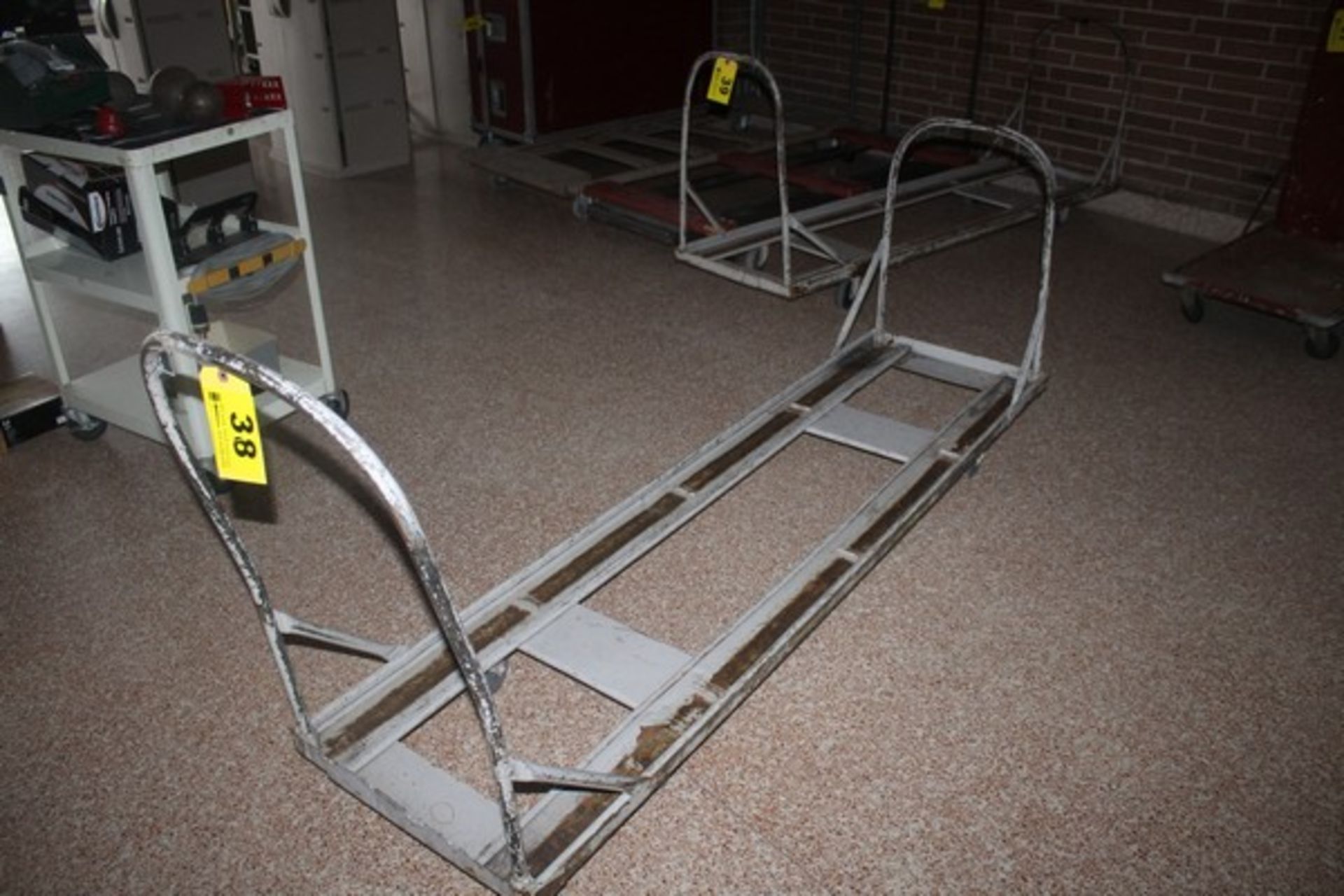 PORTABLE FOLDING CHAIR DOLLY, 21" X 80"