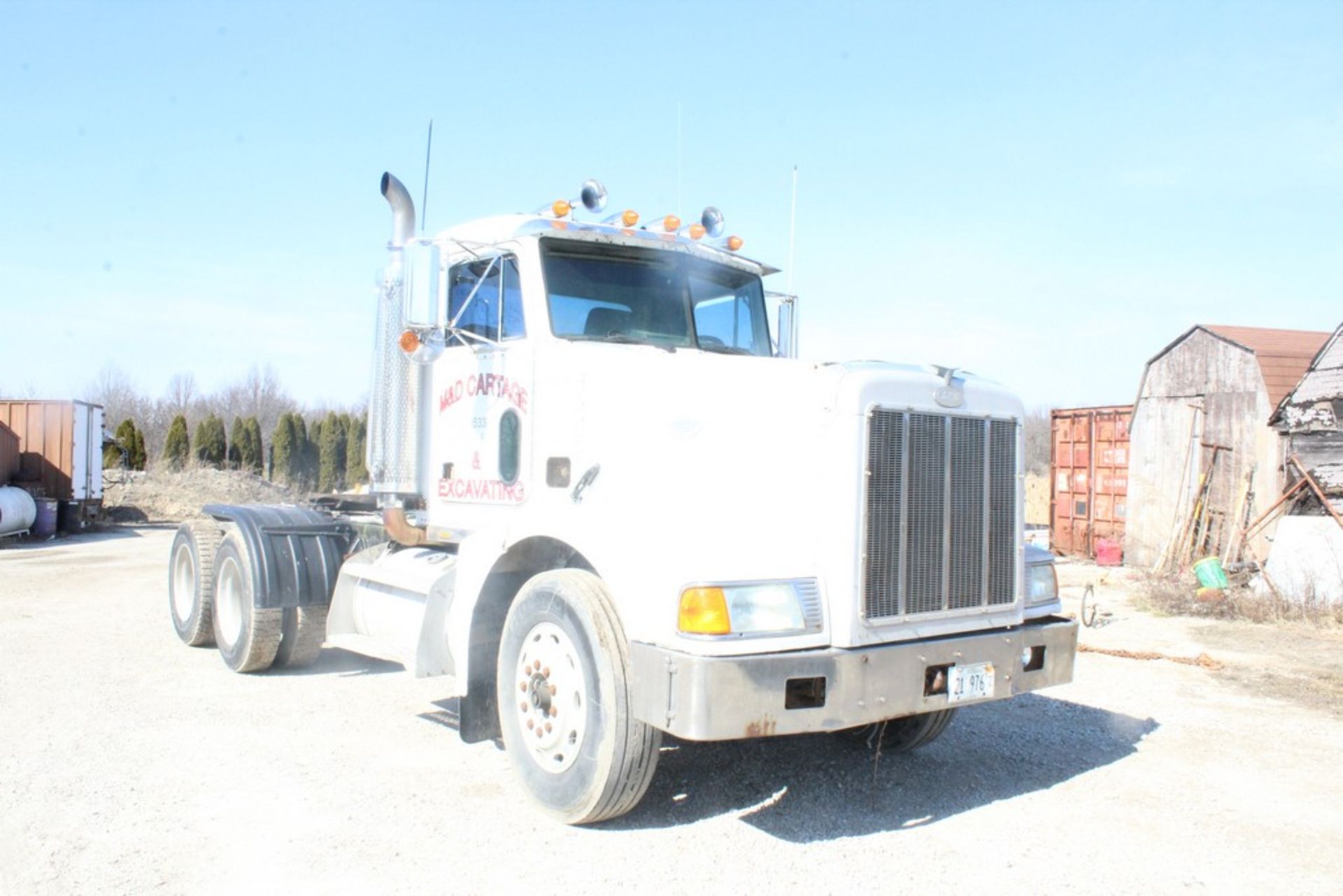 1997 PETERBILT MODEL 377 DAY CAB T/A TRUCK TRACTOR VIN: 1XPCDB8X7VN427215 (1997) CAT 14.6L DIESEL