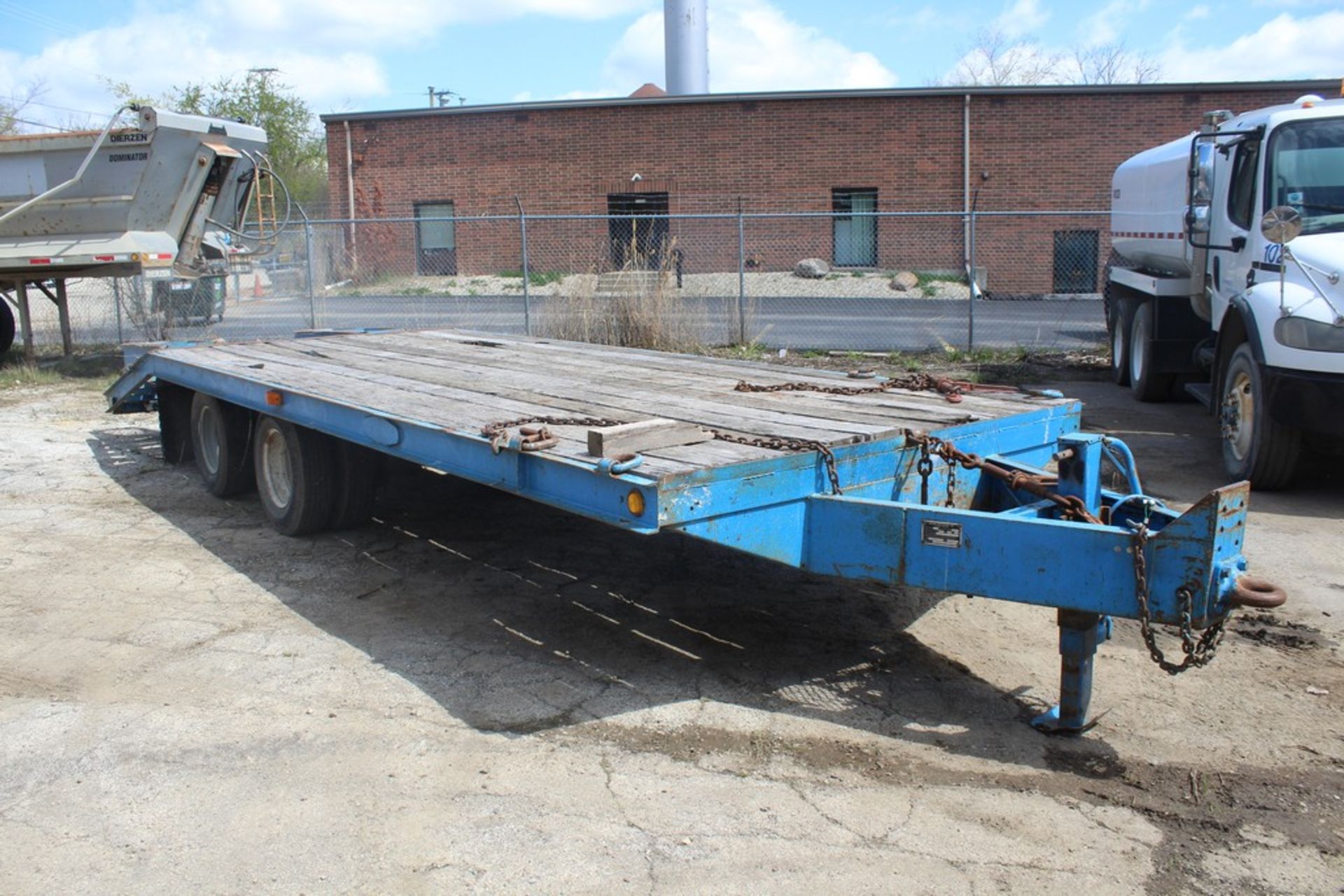 1988 BELSHE 96-IN. X 26-FT. T9-2AP 20,000-LB. CAPACITY T/A EQUIPMENT TRAILER VIN: - Image 2 of 5