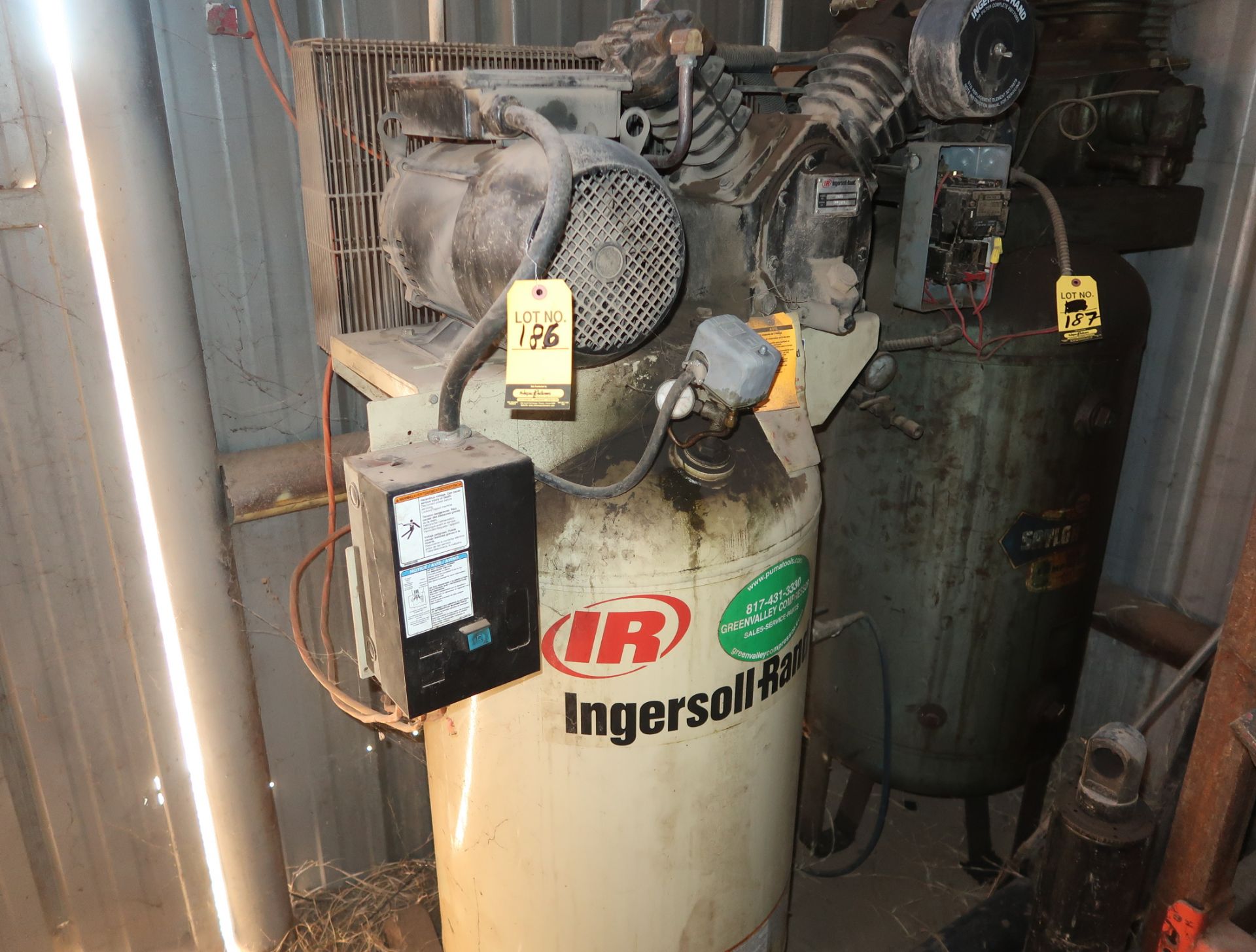 INGERSOLL-RAND 100GAL COMPRESSOR