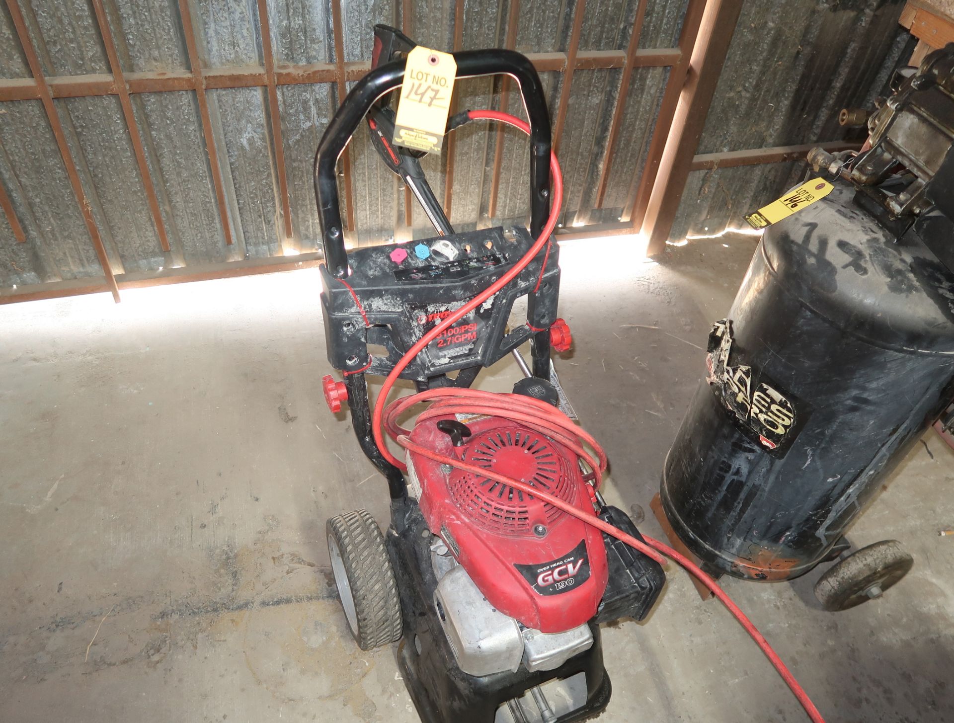 TROY-BILT 3100 PRESSURE WASHER