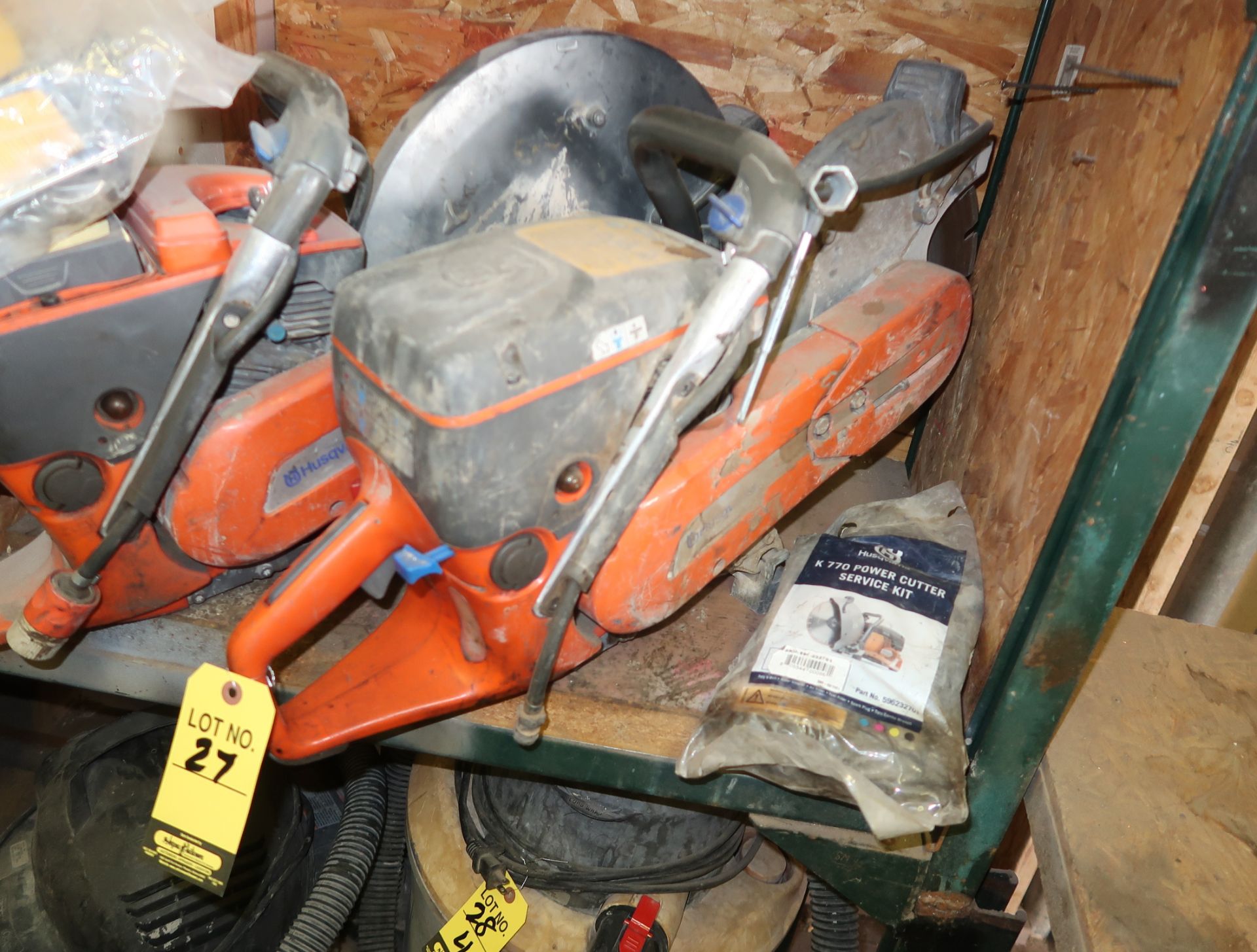 HUSQVARNA GAS CONCRETE SAW