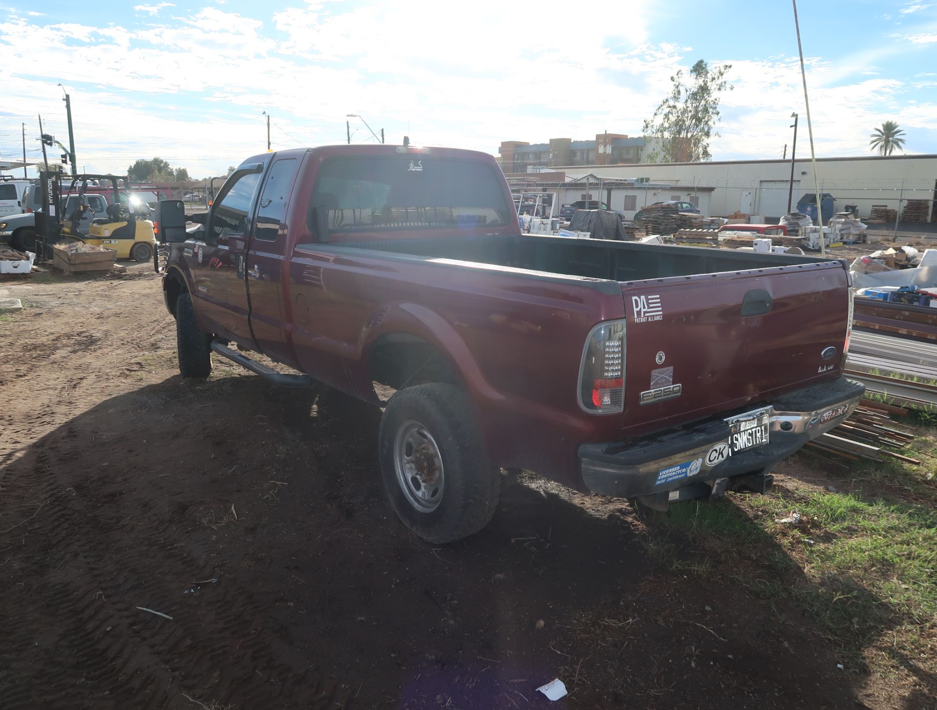 2005 FORD F-250 XLT SUPER DUTY VIN: 7FTSX21P45EC90152 (NON-RUNNER) - Image 5 of 10