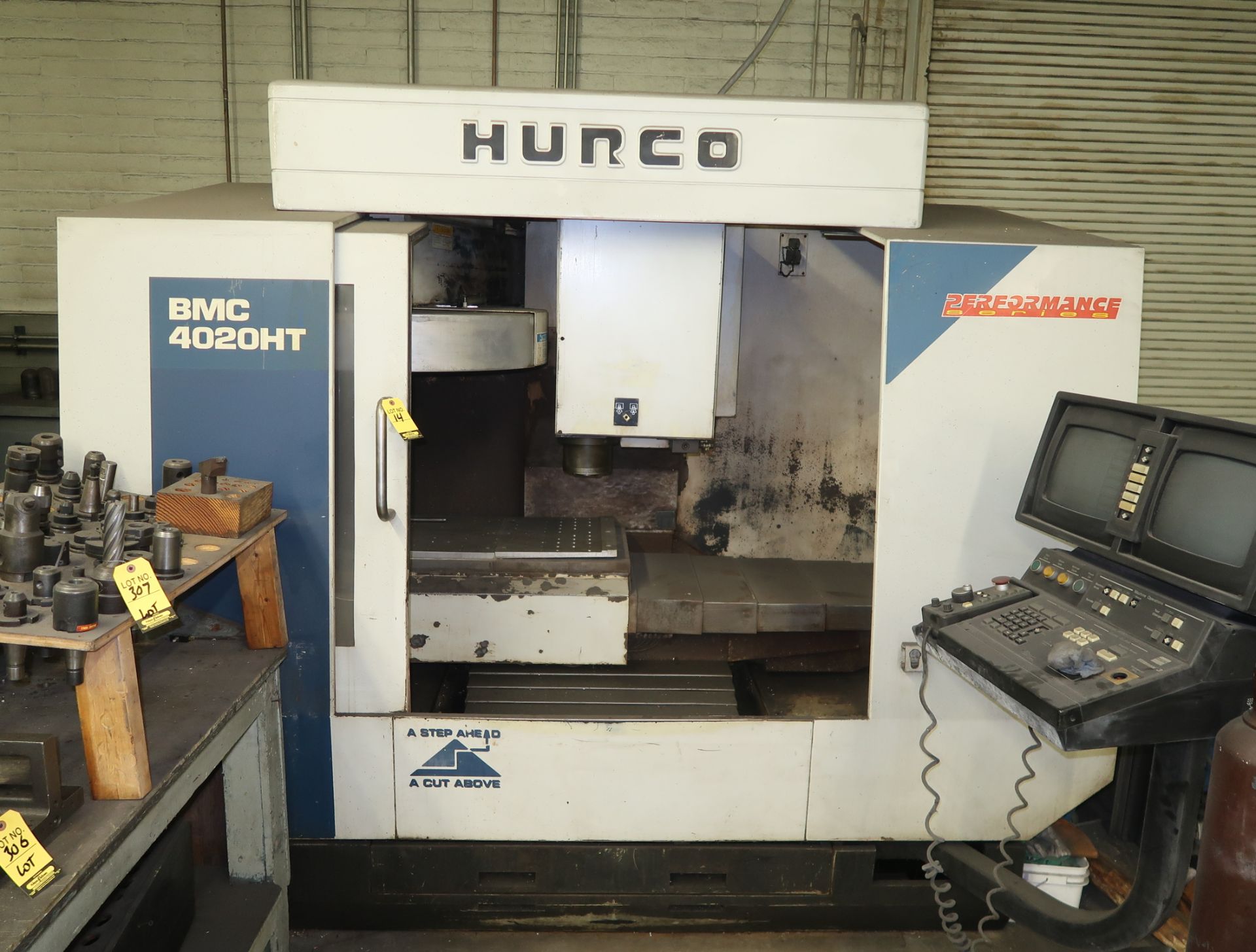 1997 HURCO BMC 4020 HT VERTICAL MACHINING CENTER, 2 AXIS DRO SN. 06222 (NEEDS REPAIR)